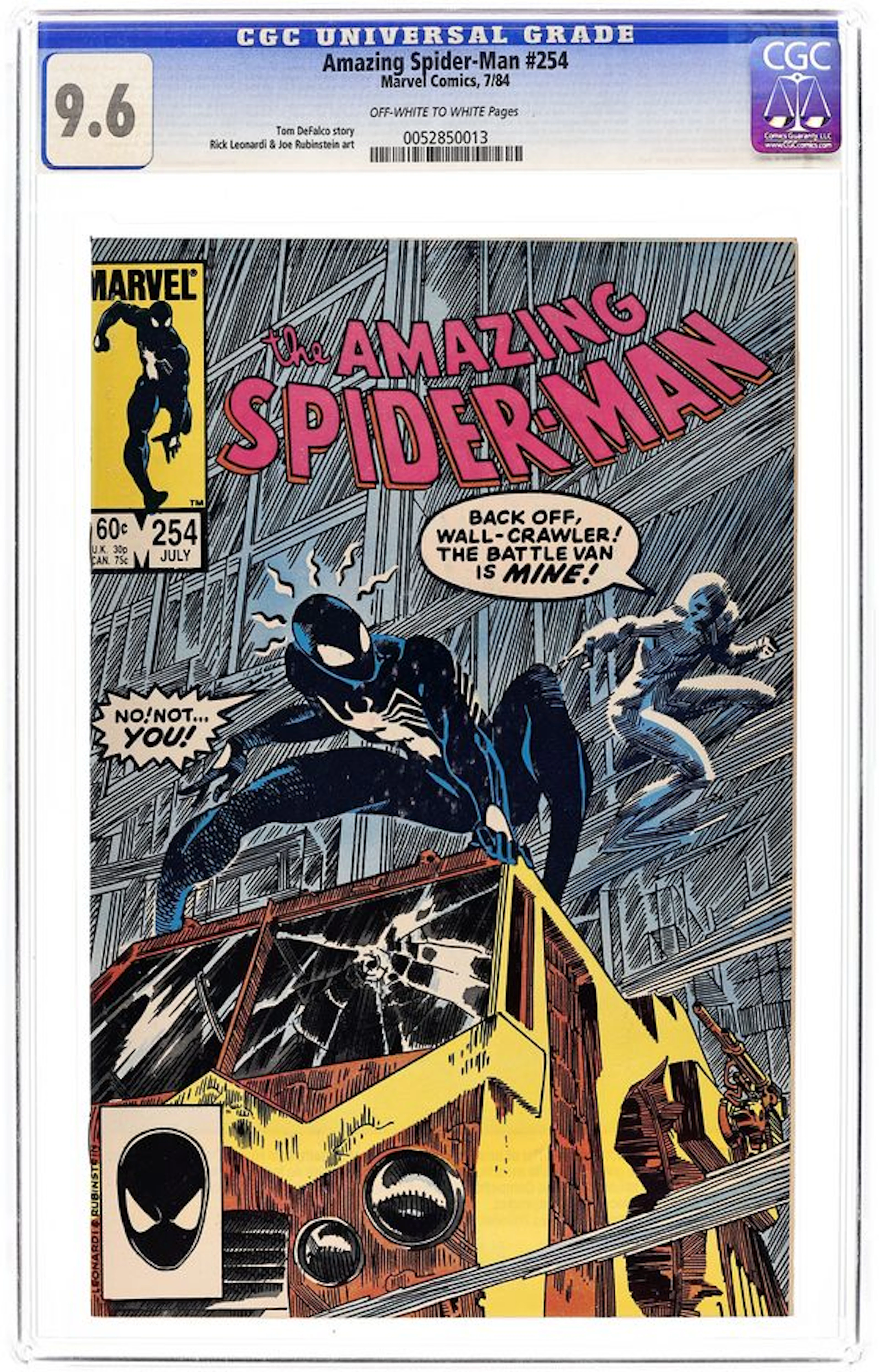Amazing Spider-Man (1963 1st Series) 254 CGC 9.6
