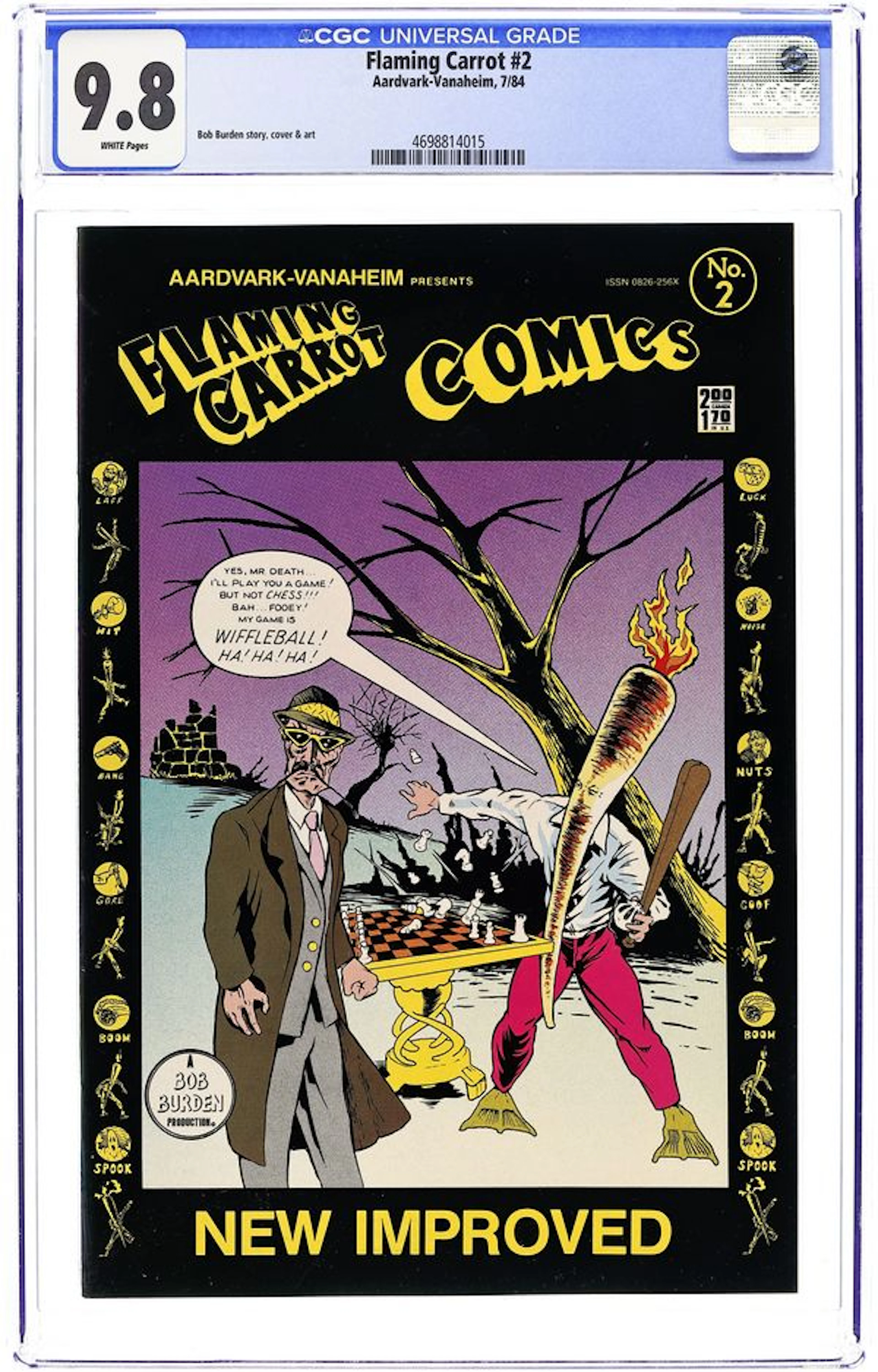 Flaming Carrot Comics (1984 AV/Dark Horse) 2 CGC 9.8