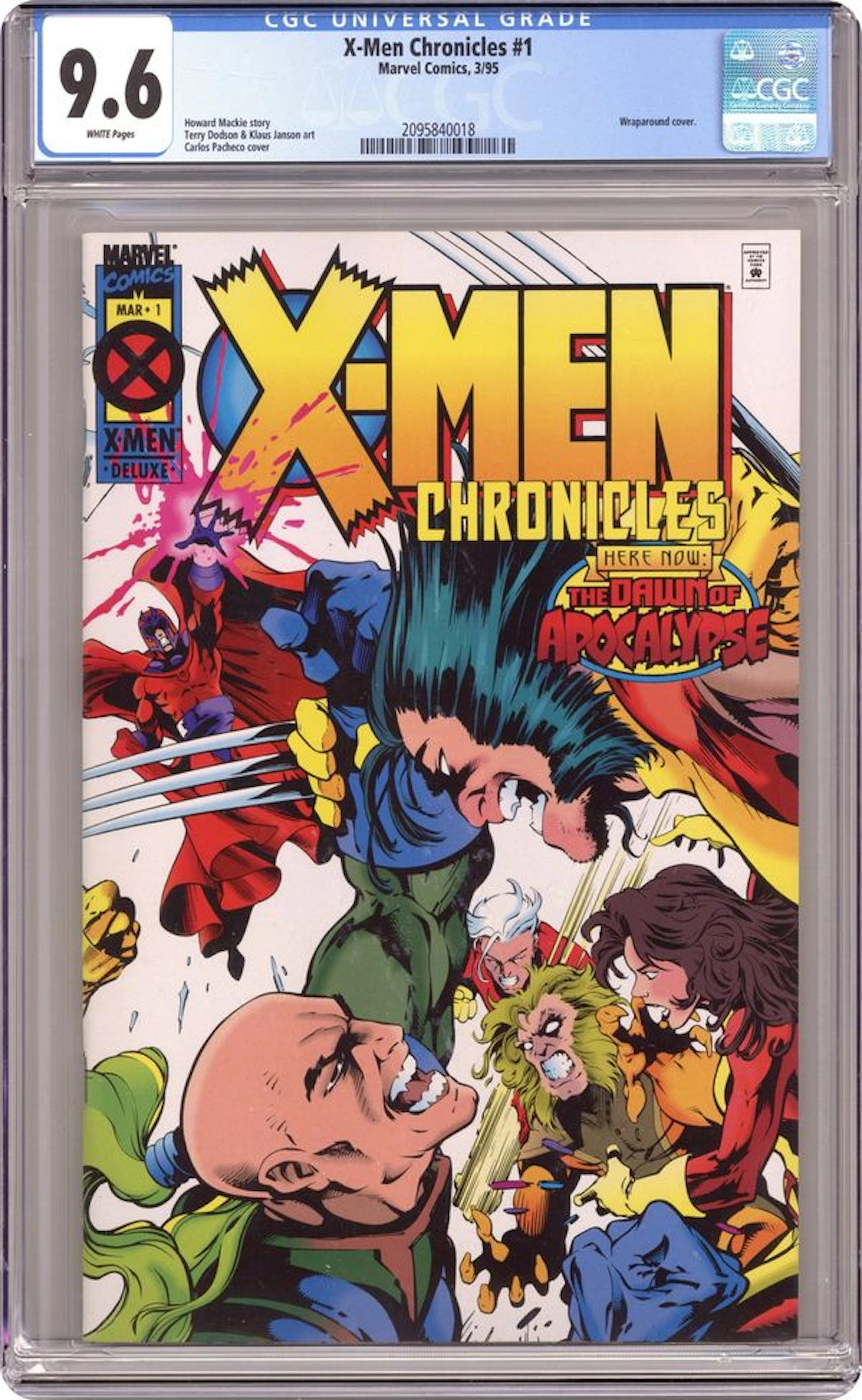 X-Men Chronicles (1995 Marvel) 1 CGC 9.6