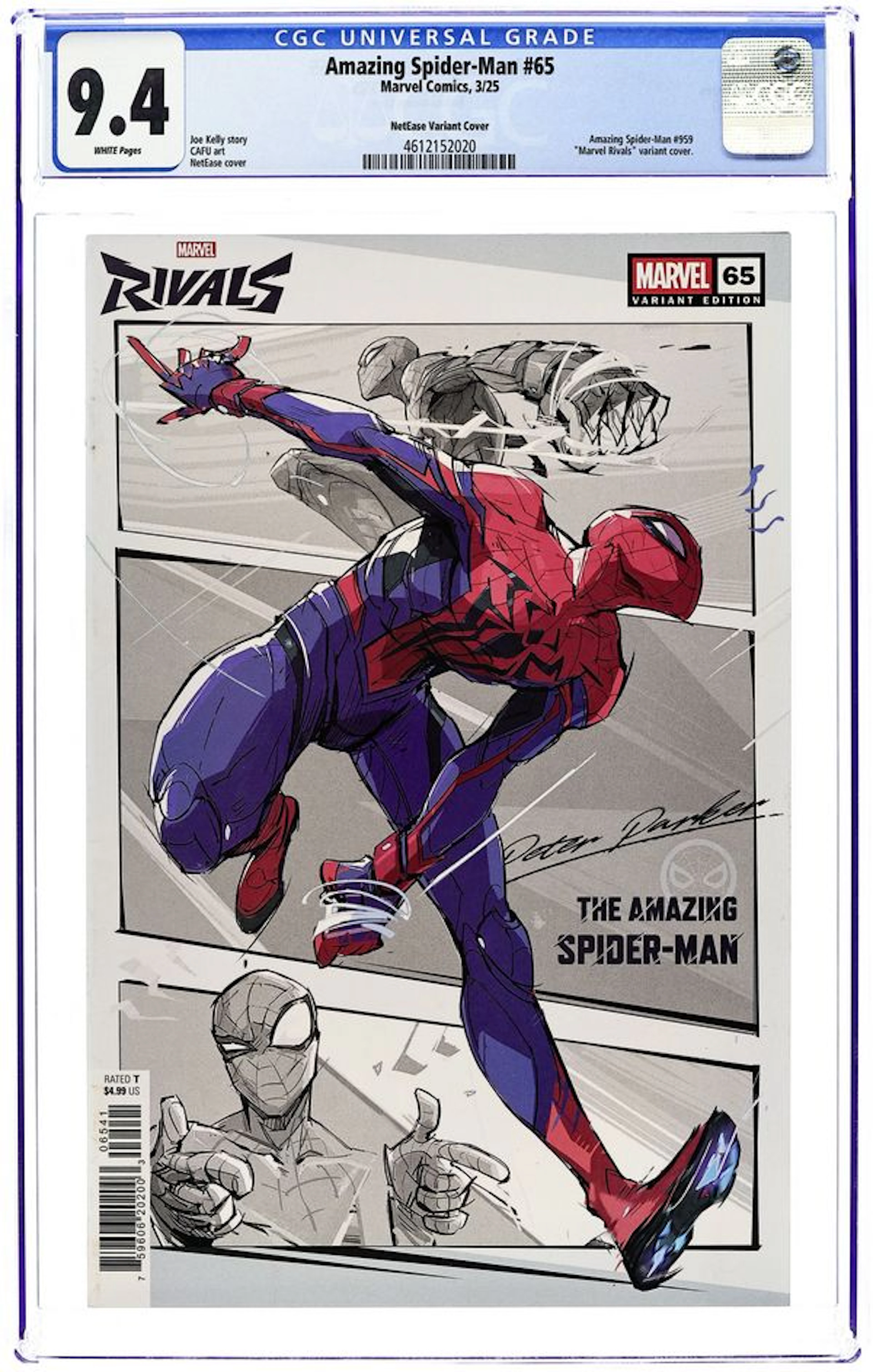 Amazing Spider-Man (2022 7th Series) 65D CGC 9.4