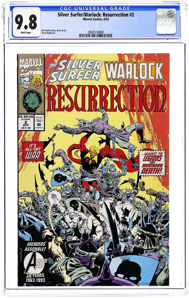 Silver Surfer Warlock Resurrection (1993) 2D CGC 9.8