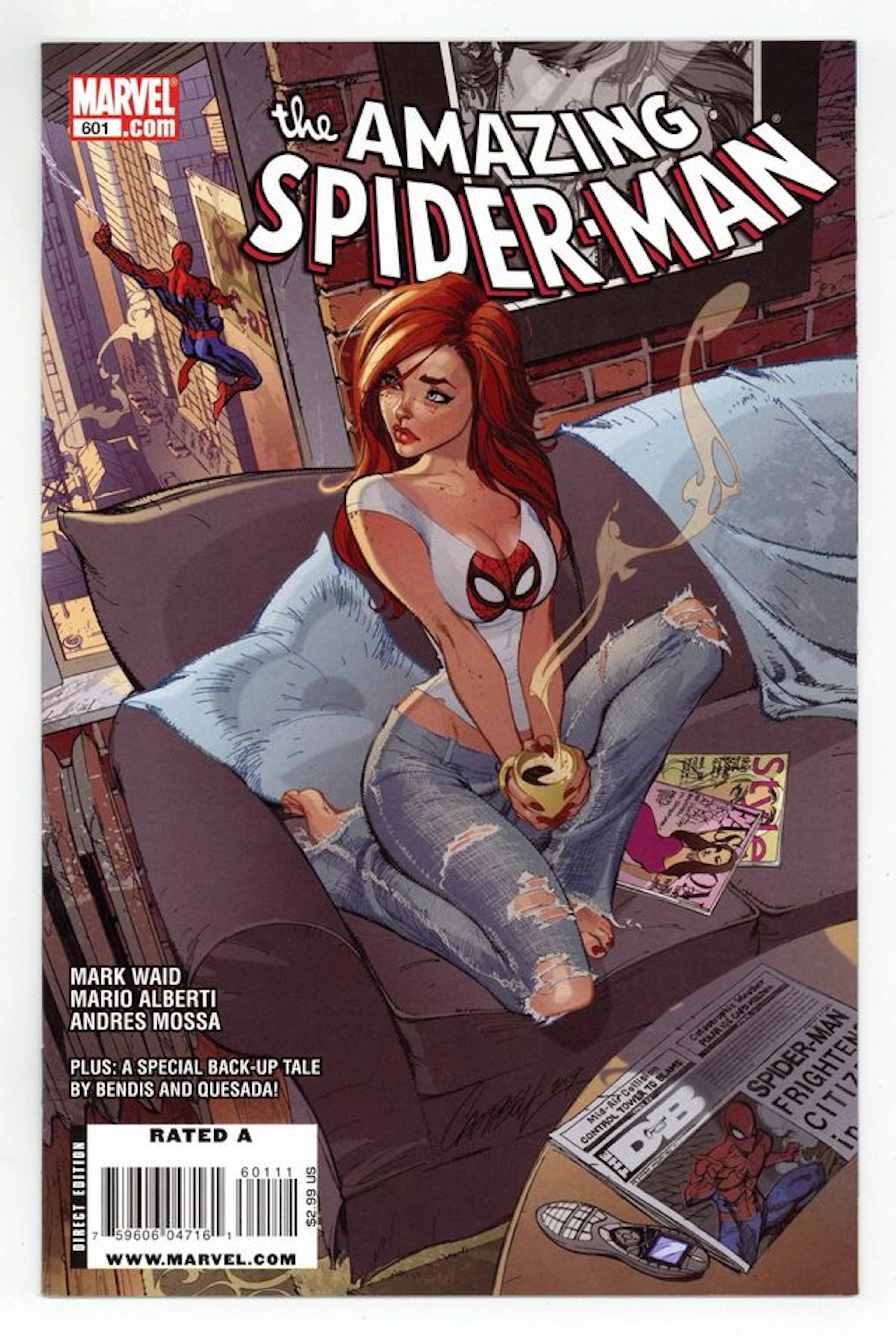 Amazing Spider-Man (1998 2nd Series) 601A VF+ 8.5