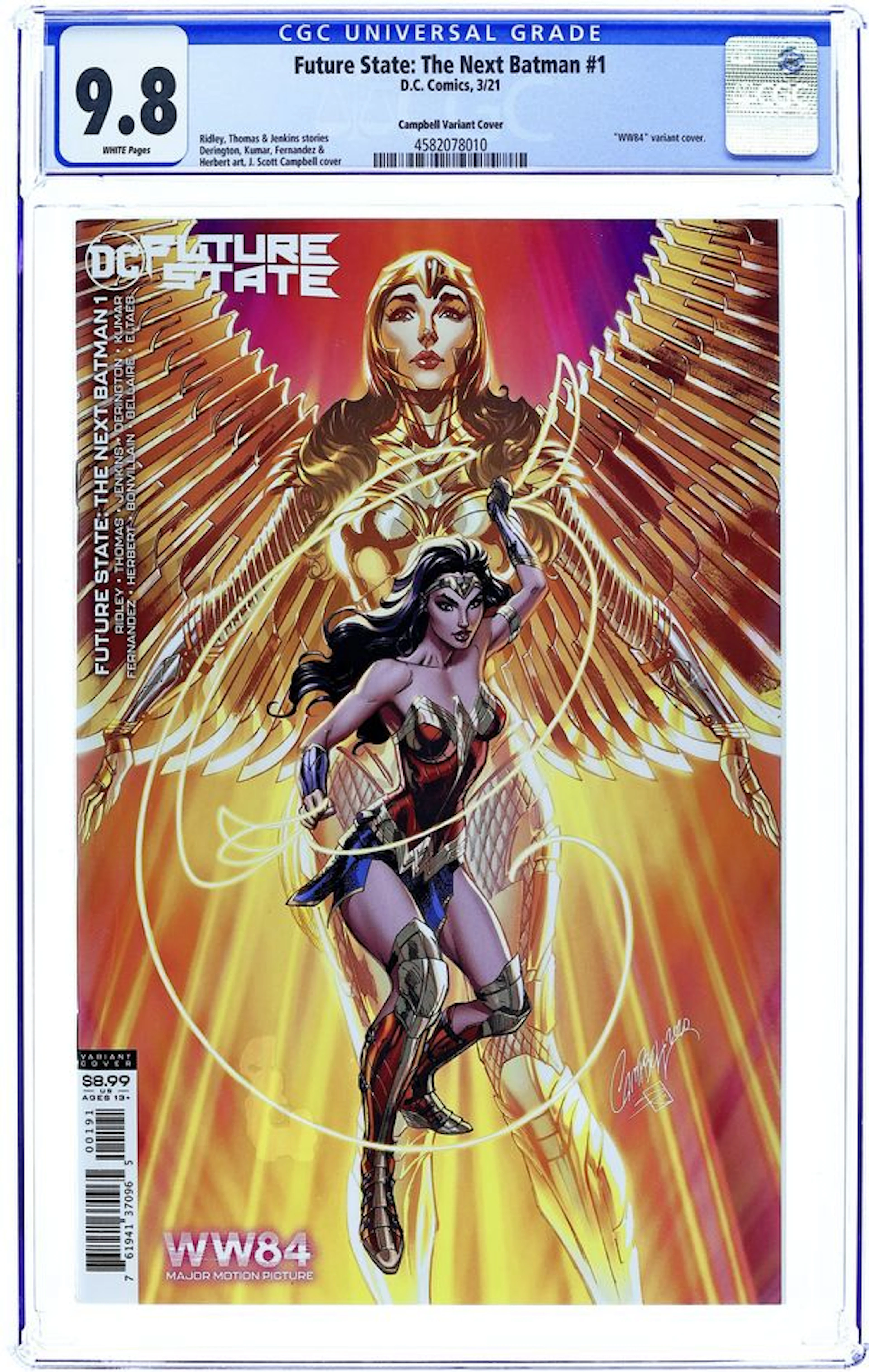 Future State The Next Batman (2021 DC) 1D CGC 9.8