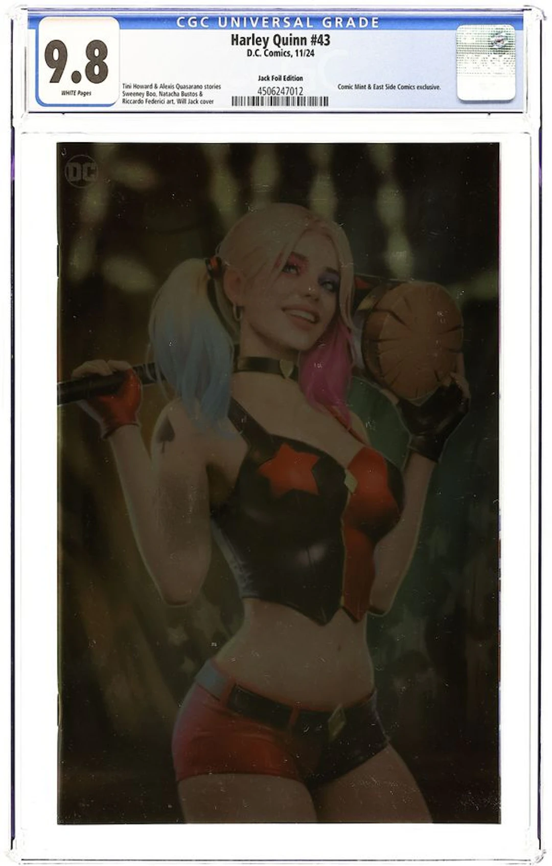 Harley Quinn (2021 DC) 43JACK CGC 9.8