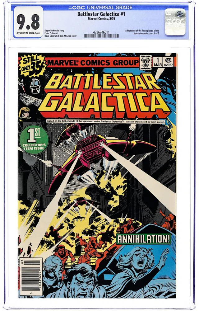 Battlestar Galactica (1979 Marvel) 1 CGC 9.8