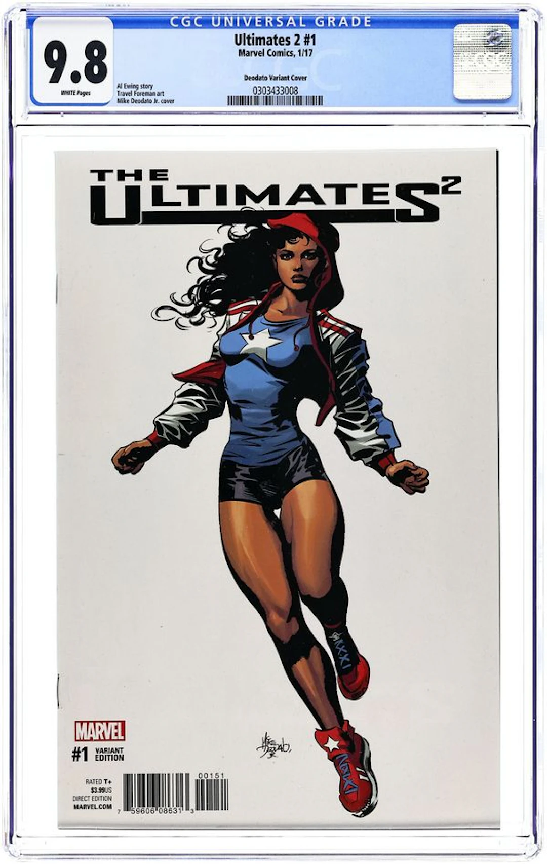 Ultimates 2 (2016 Marvel) 1C CGC 9.8
