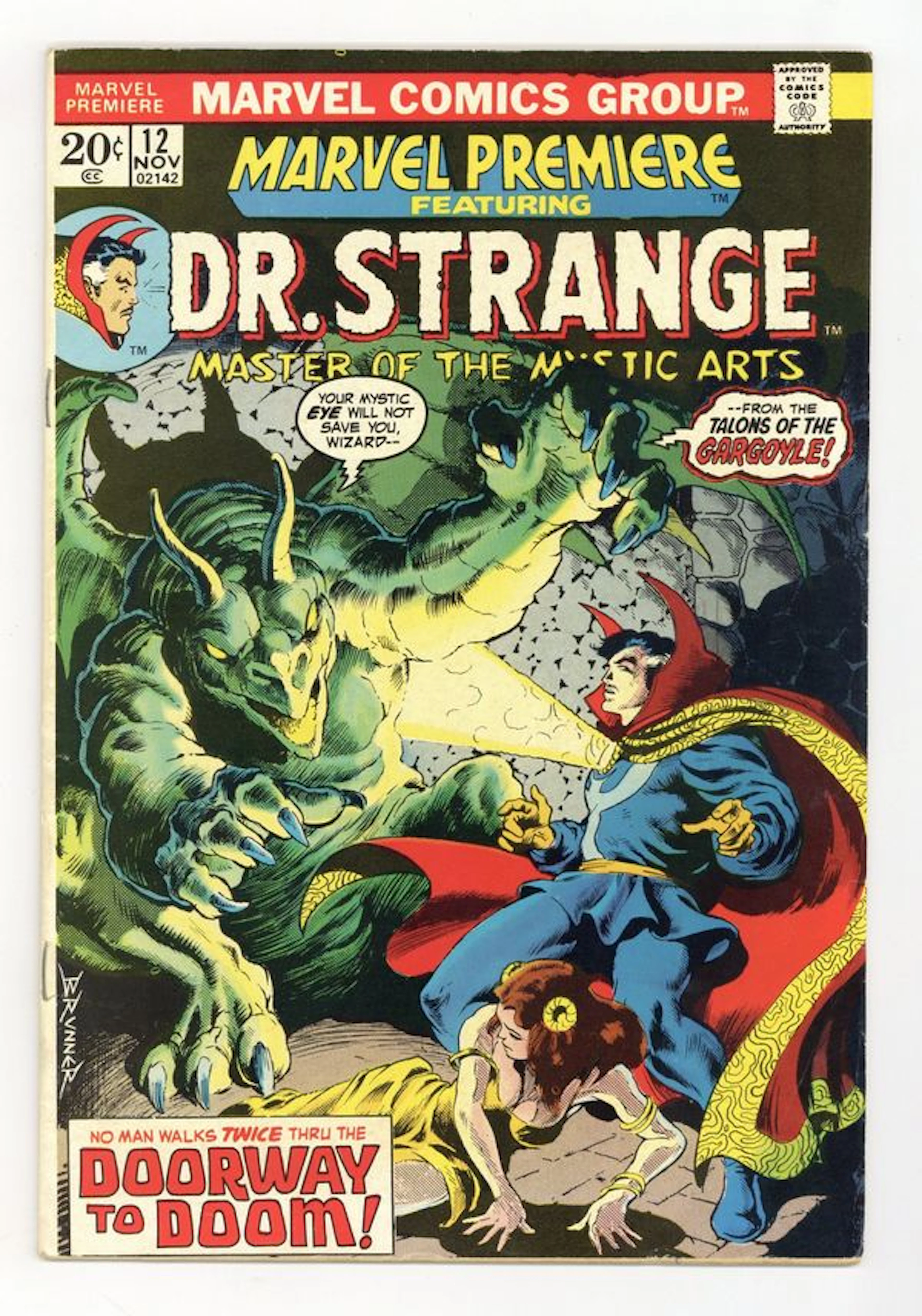 Marvel Premiere (1972) 12 VG 4.0