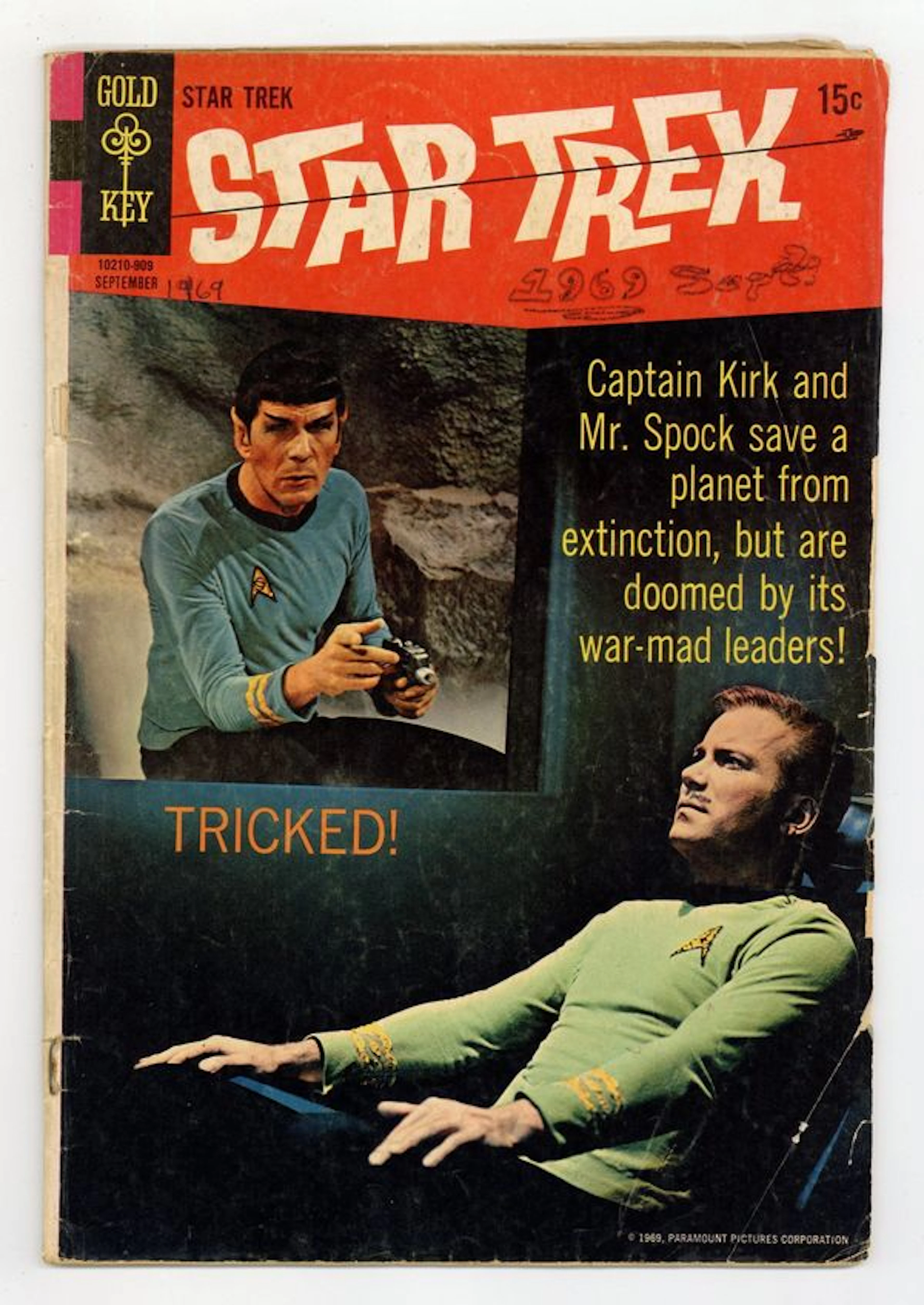 Star Trek (1967 Gold Key) 5 GD/VG 3.0