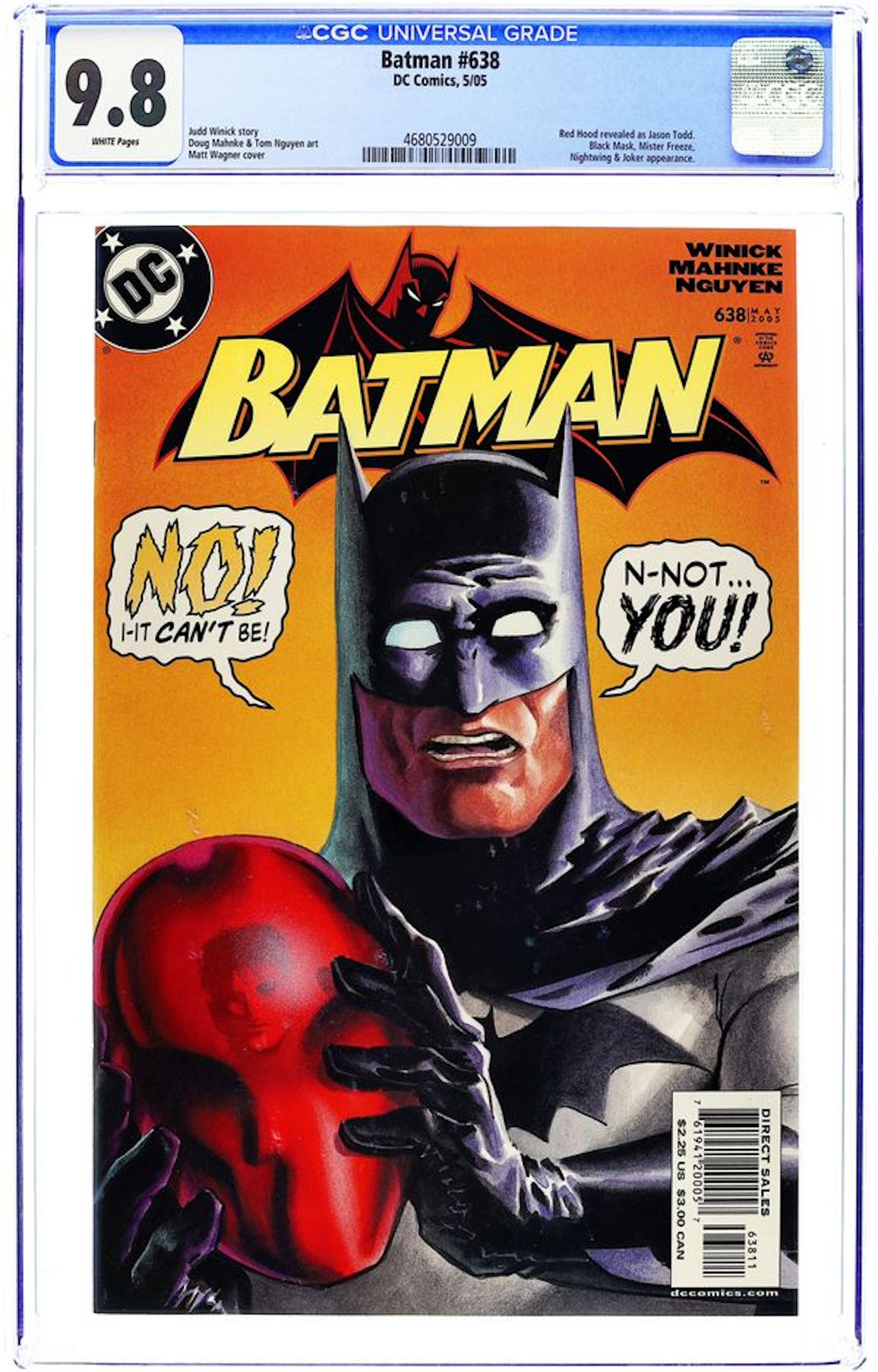 Batman (1940) 638A CGC 9.8