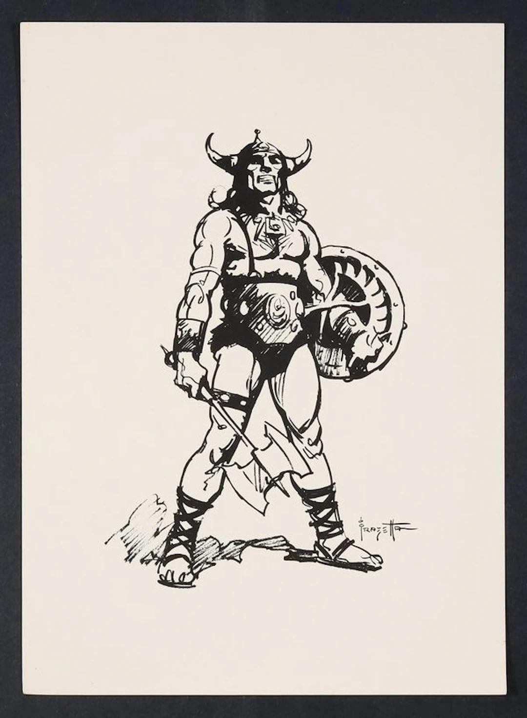 Conan the Barbarian Print by Frank Frazetta