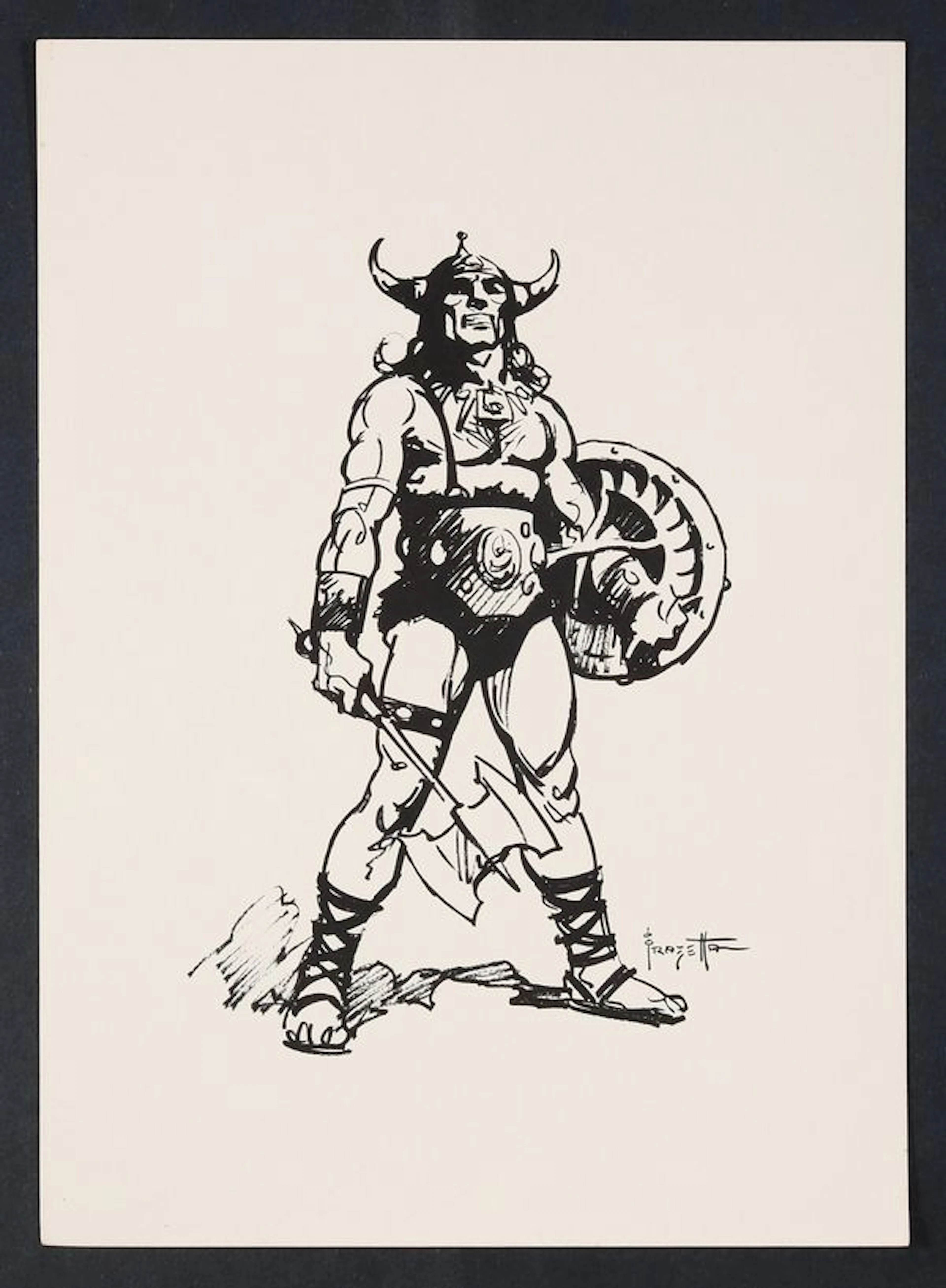 Conan the Barbarian Print by Frank Frazetta