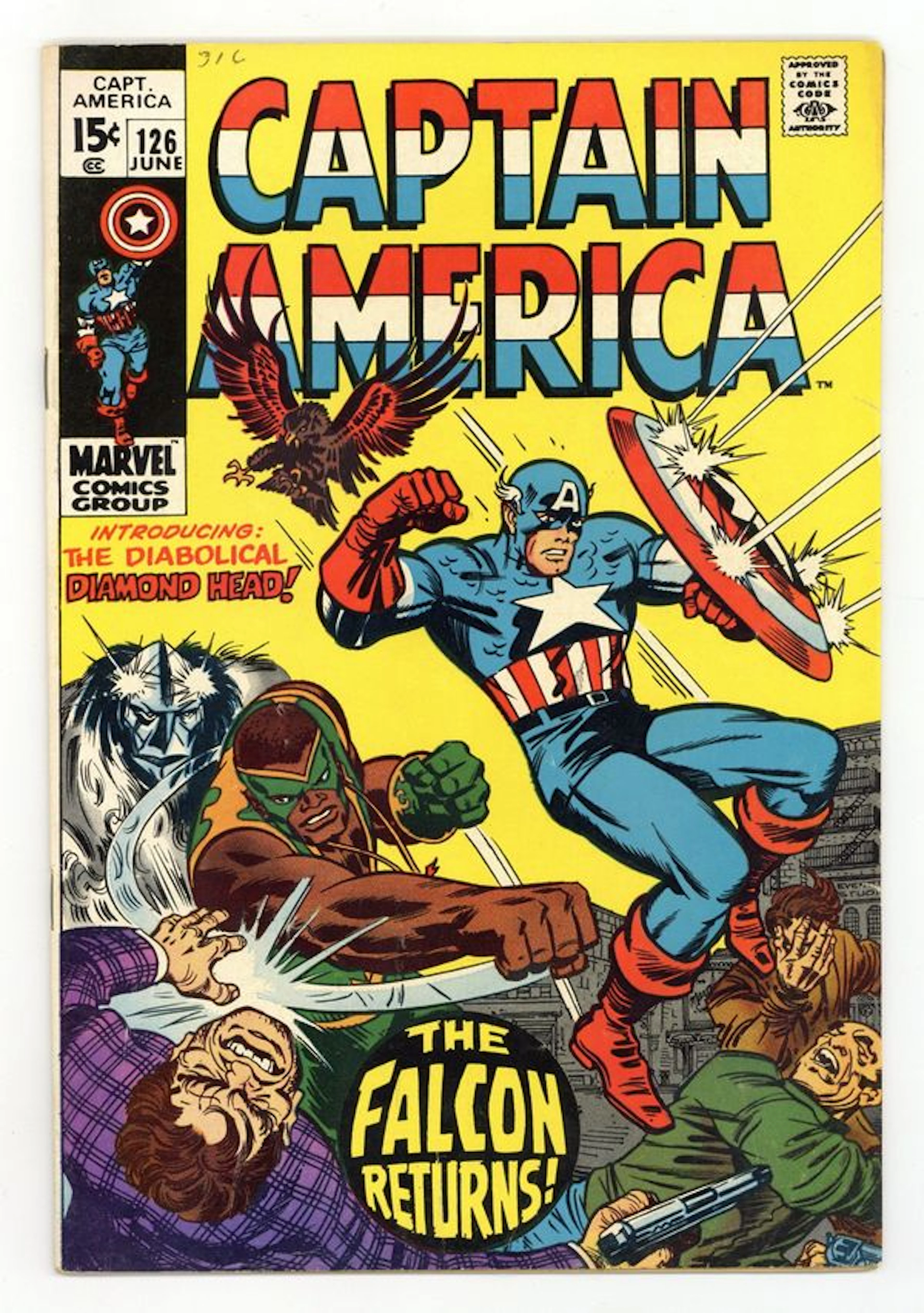 Captain America (1968 1st Series) 126 VG 4.0