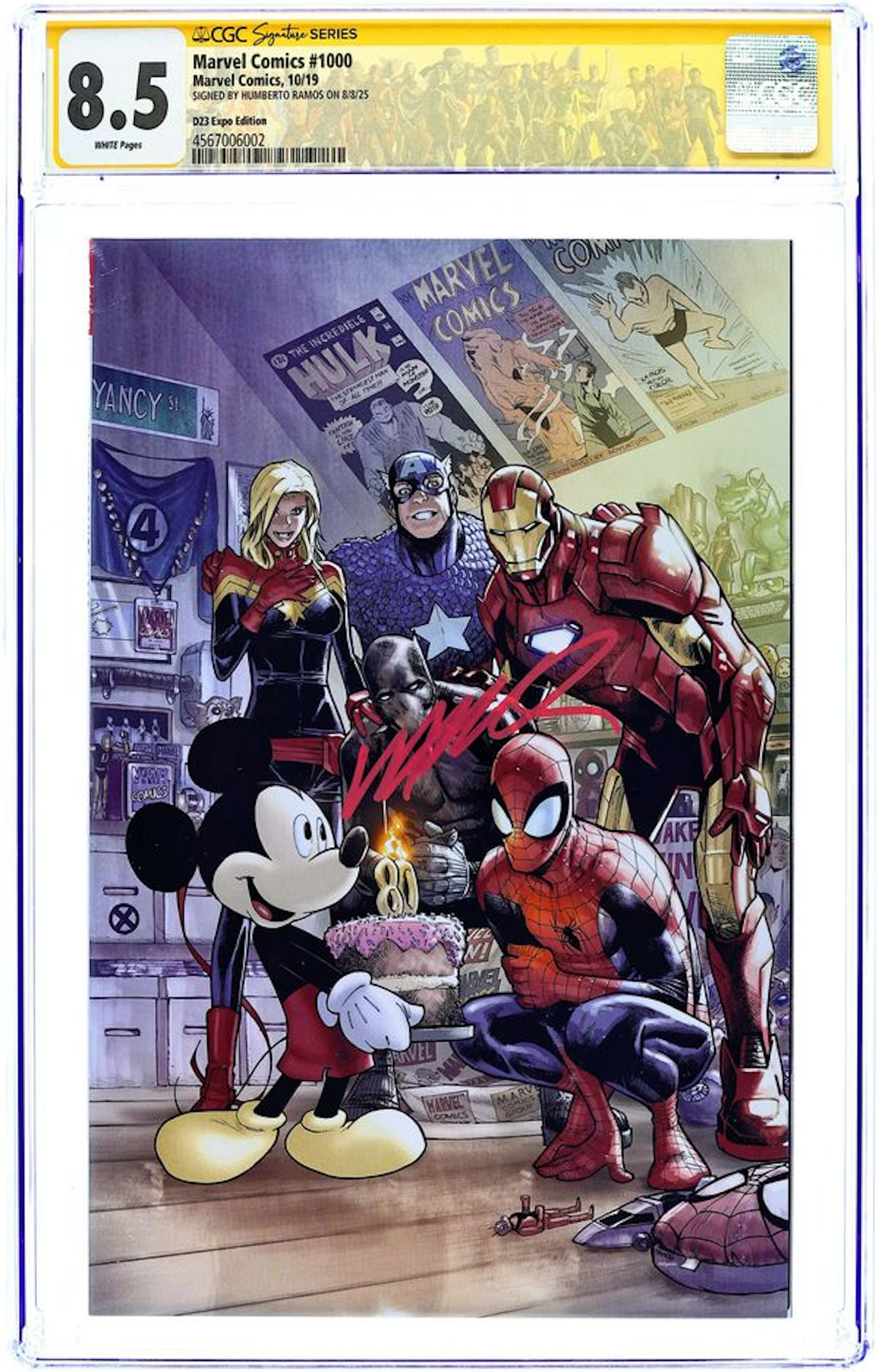 Marvel Comics (2019 Marvel) 1000D-23 CGC 8.5 SS Ramos