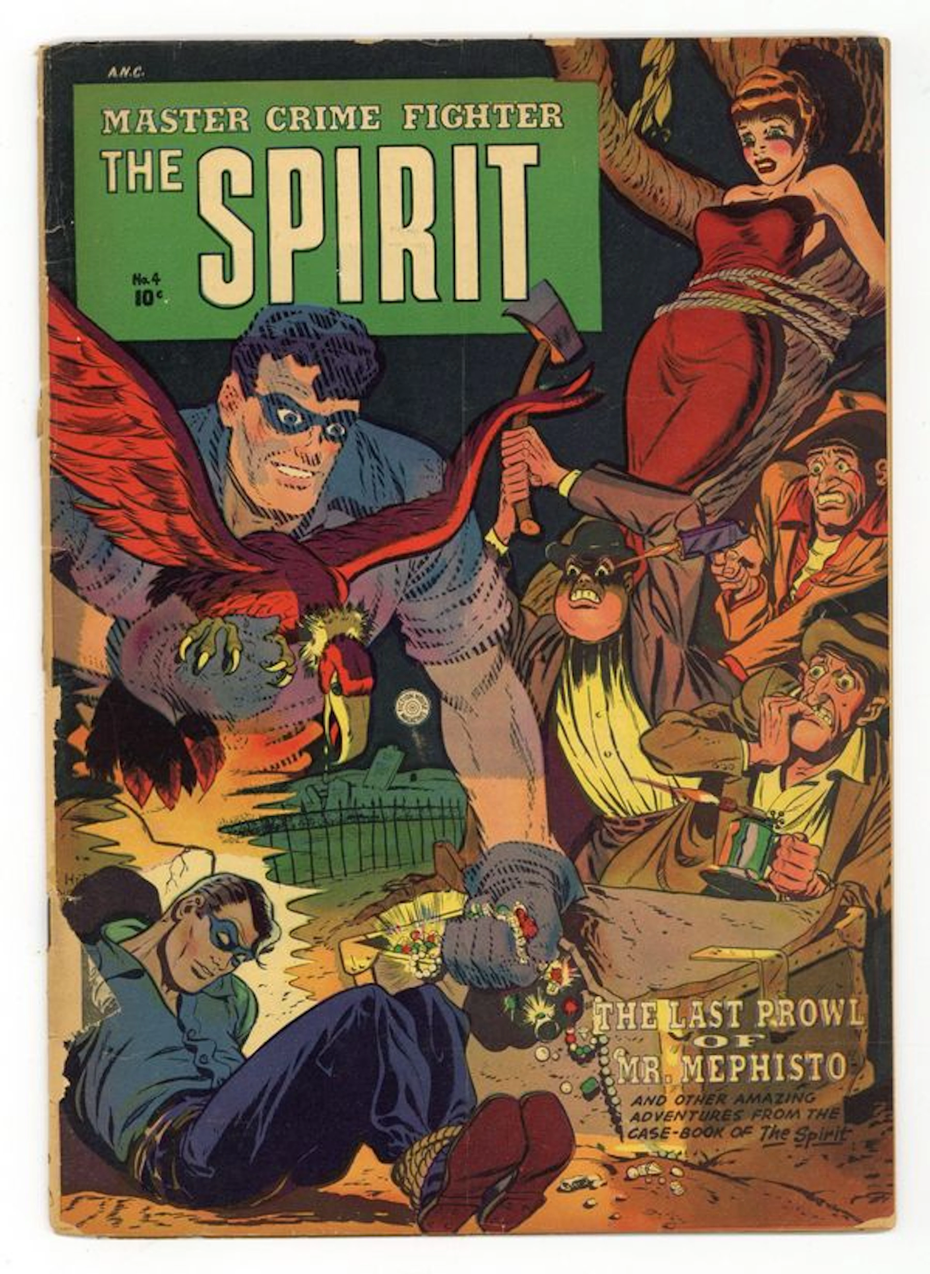Spirit (1952 Fiction House) 4 PR 0.5