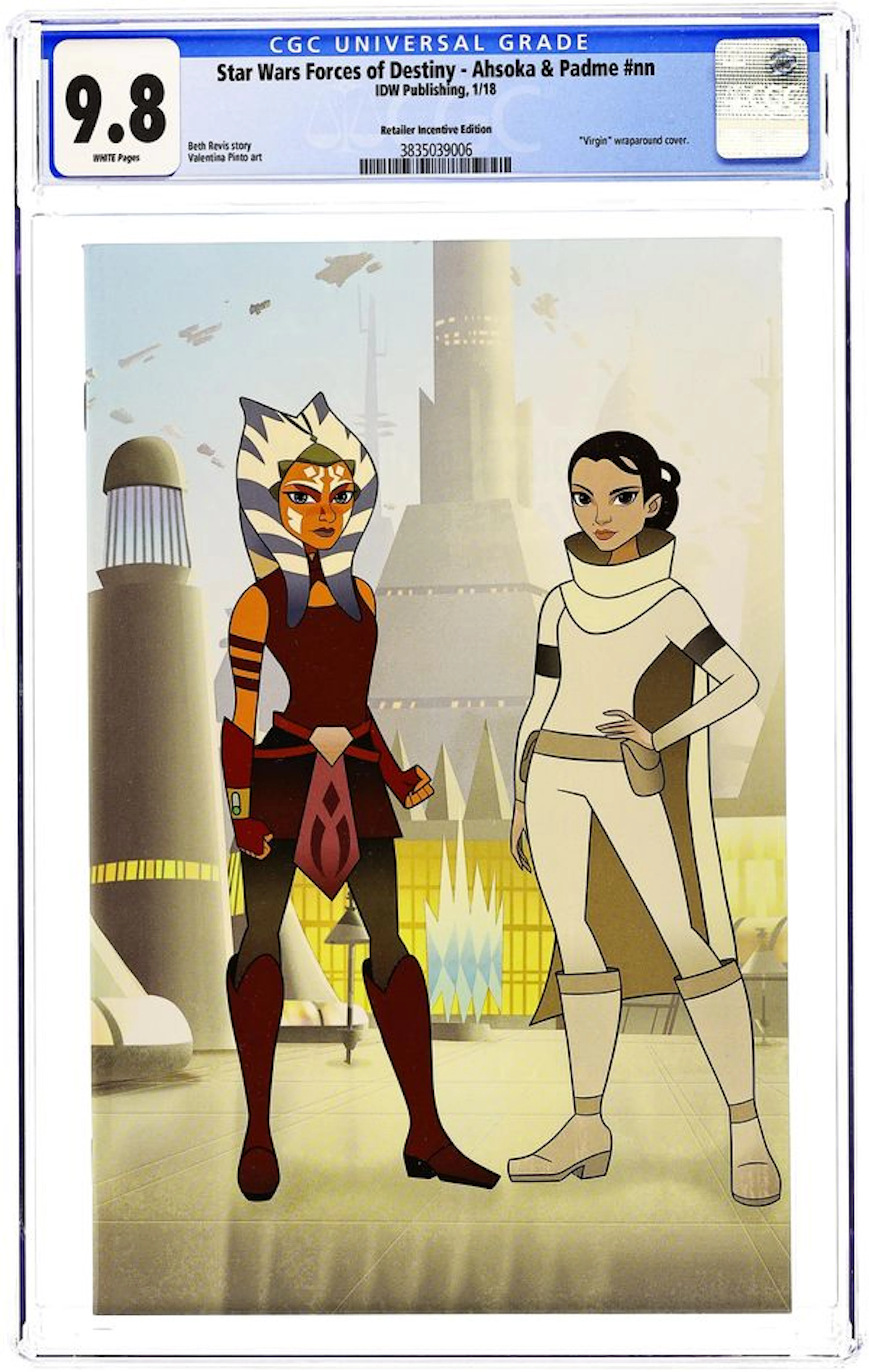 Star Wars Forces of Destiny Ahsoka and Padme (2018) 1RI CGC 9.8