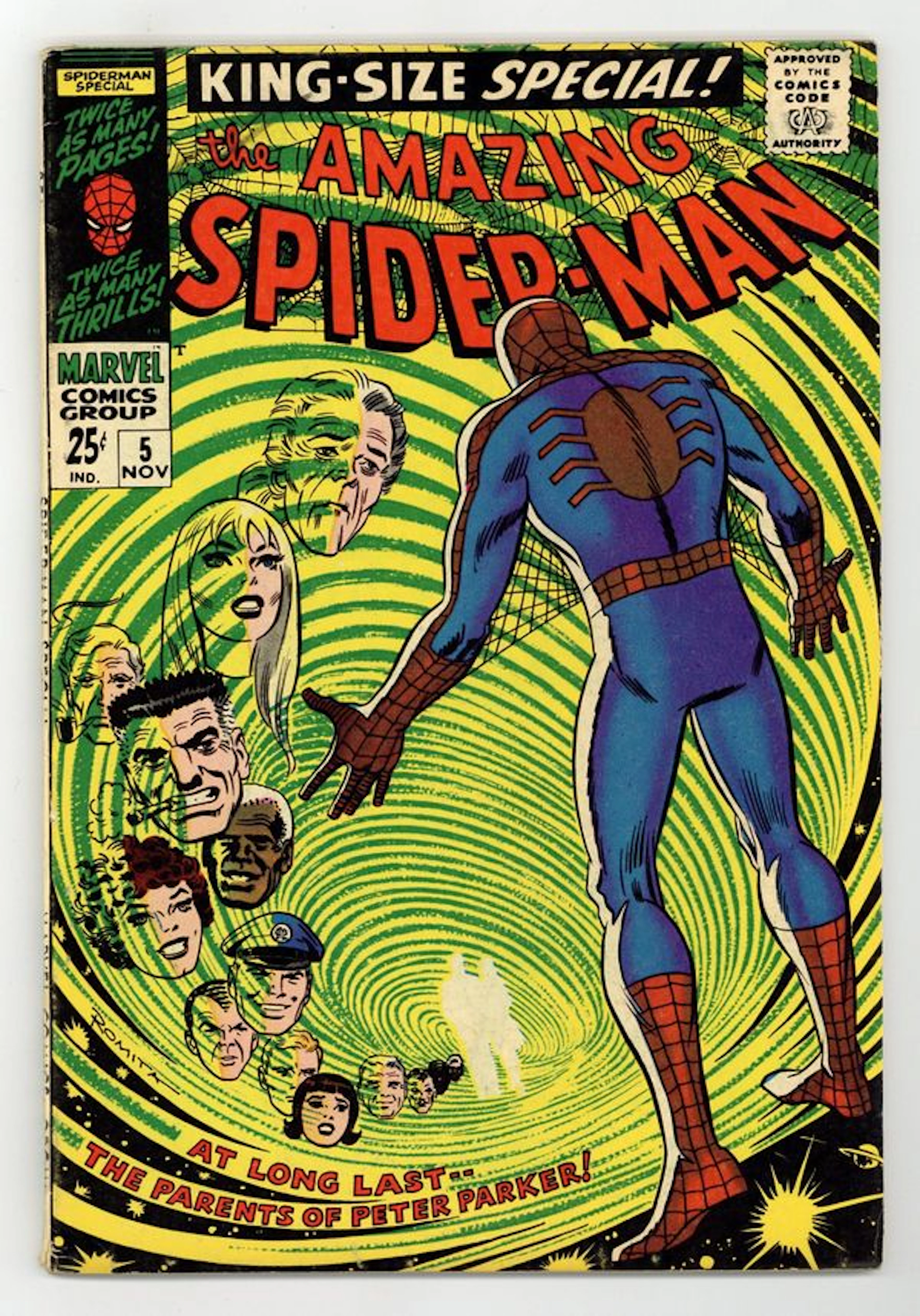 Amazing Spider-Man (1963 1st Series) Annual 5 VG 4.0