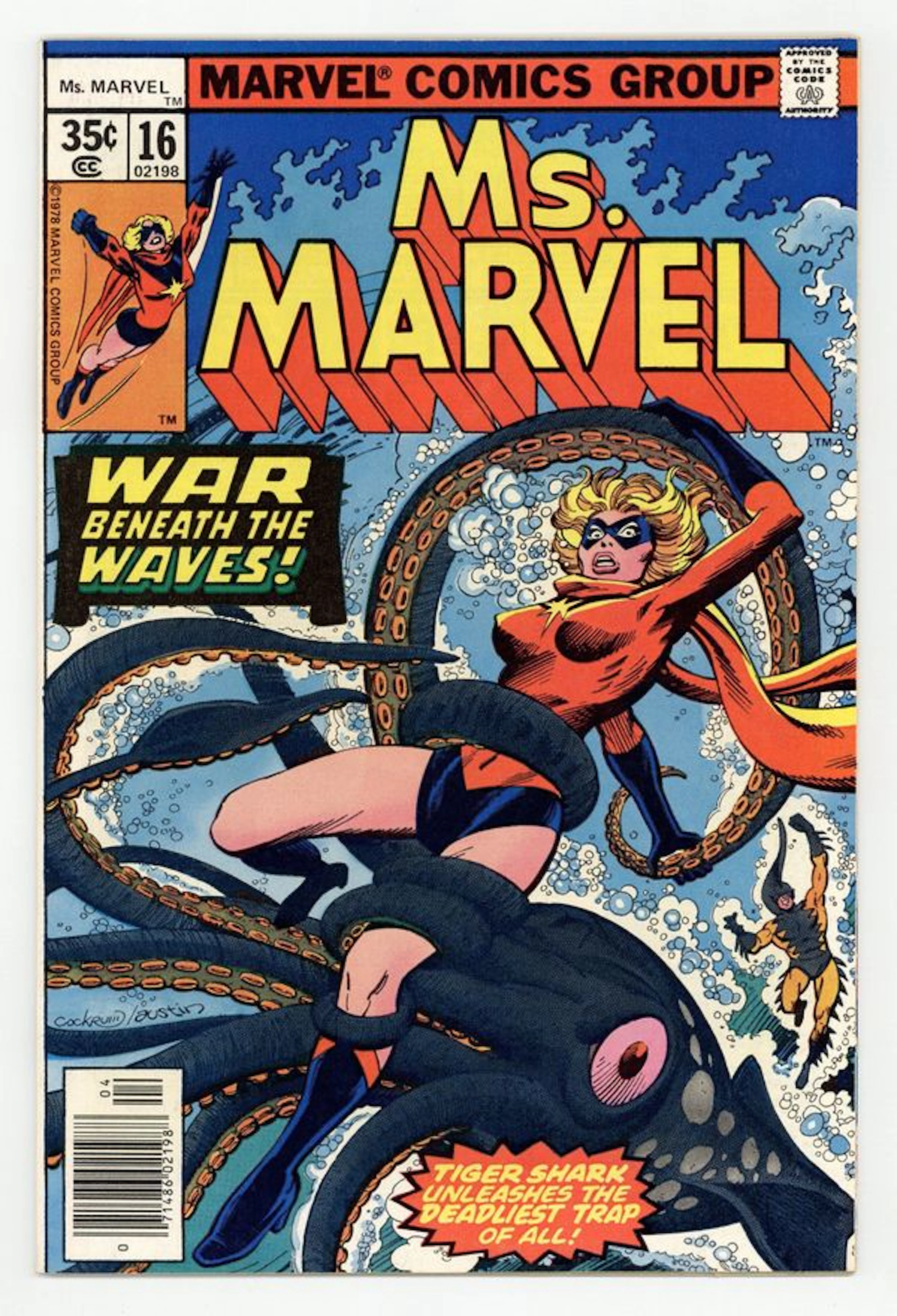 Ms. Marvel (1977 1st Series) 16 VF- 7.5
