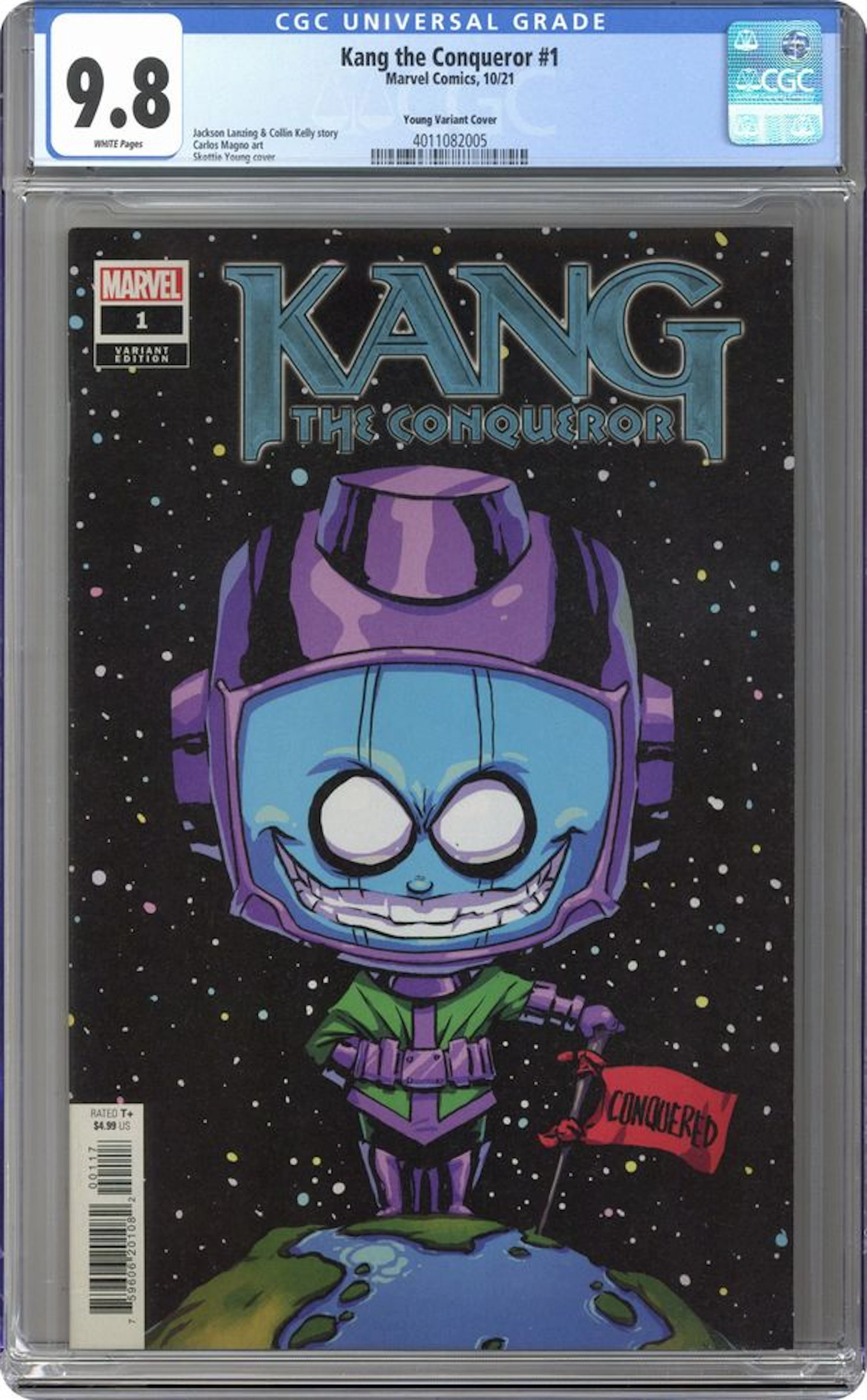 Kang the Conqueror (2021 Marvel) 1K CGC 9.8