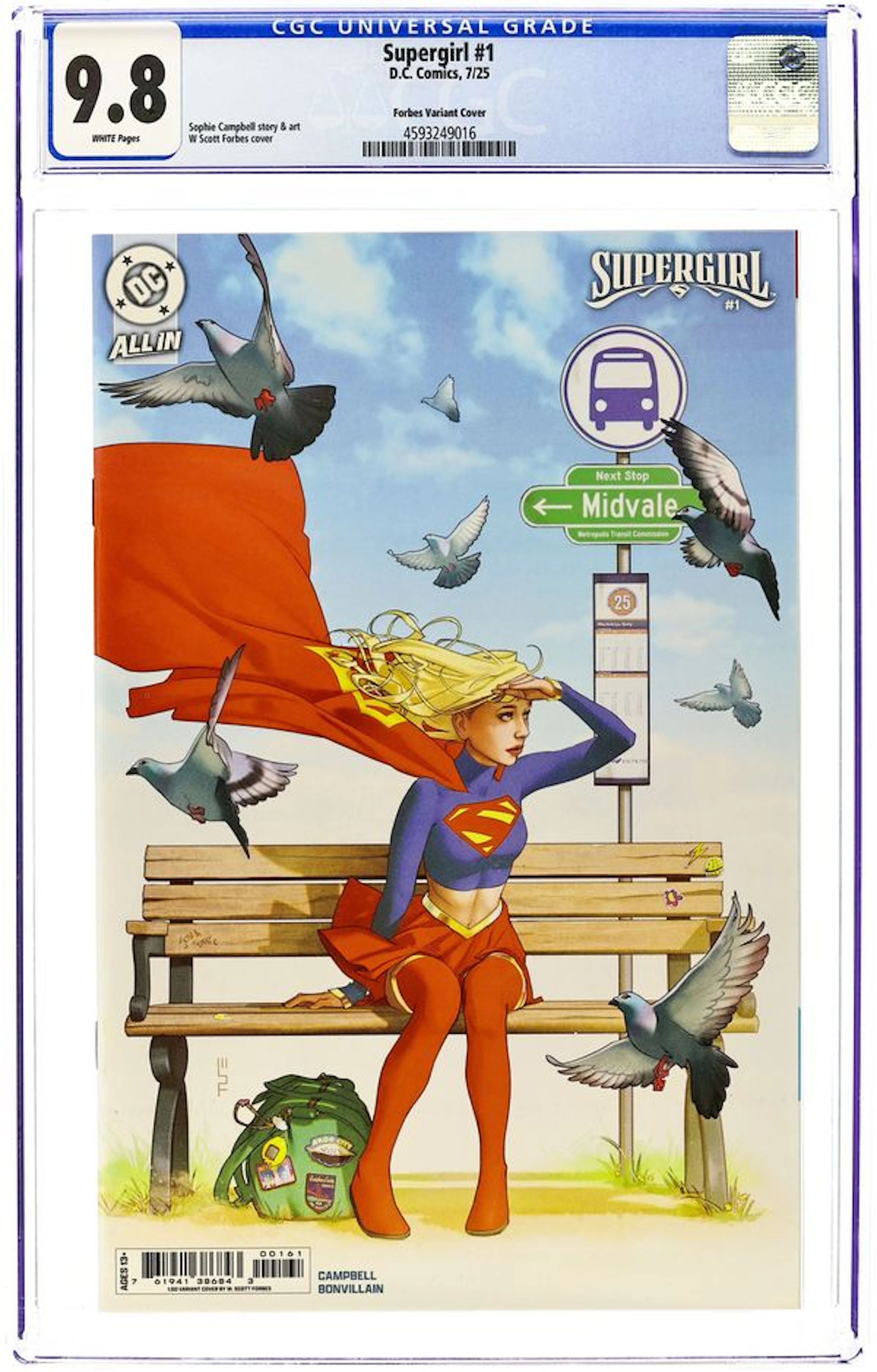 Supergirl (2025 DC) 1H CGC 9.8