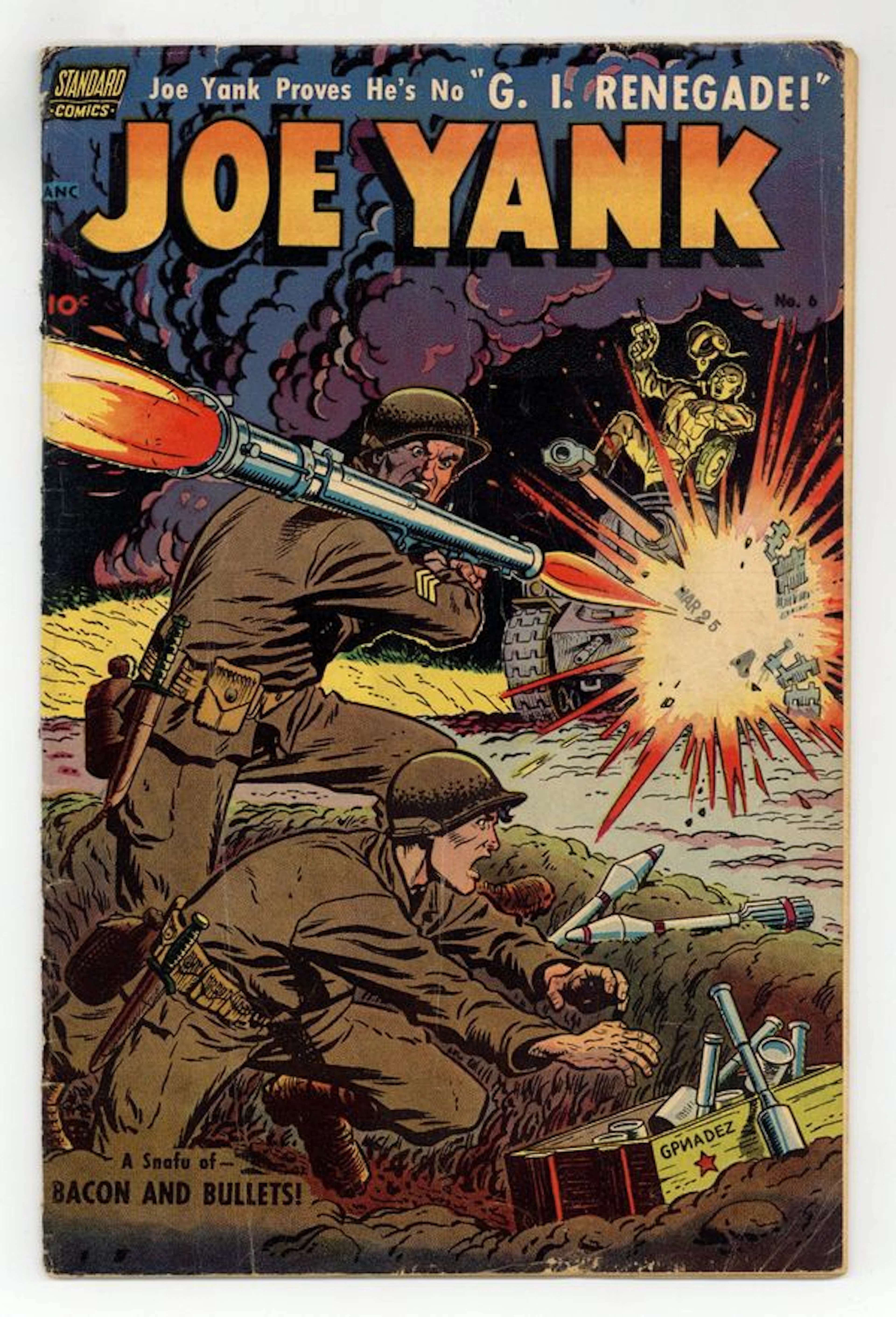 Joe Yank (1952) 6 VG- 3.5