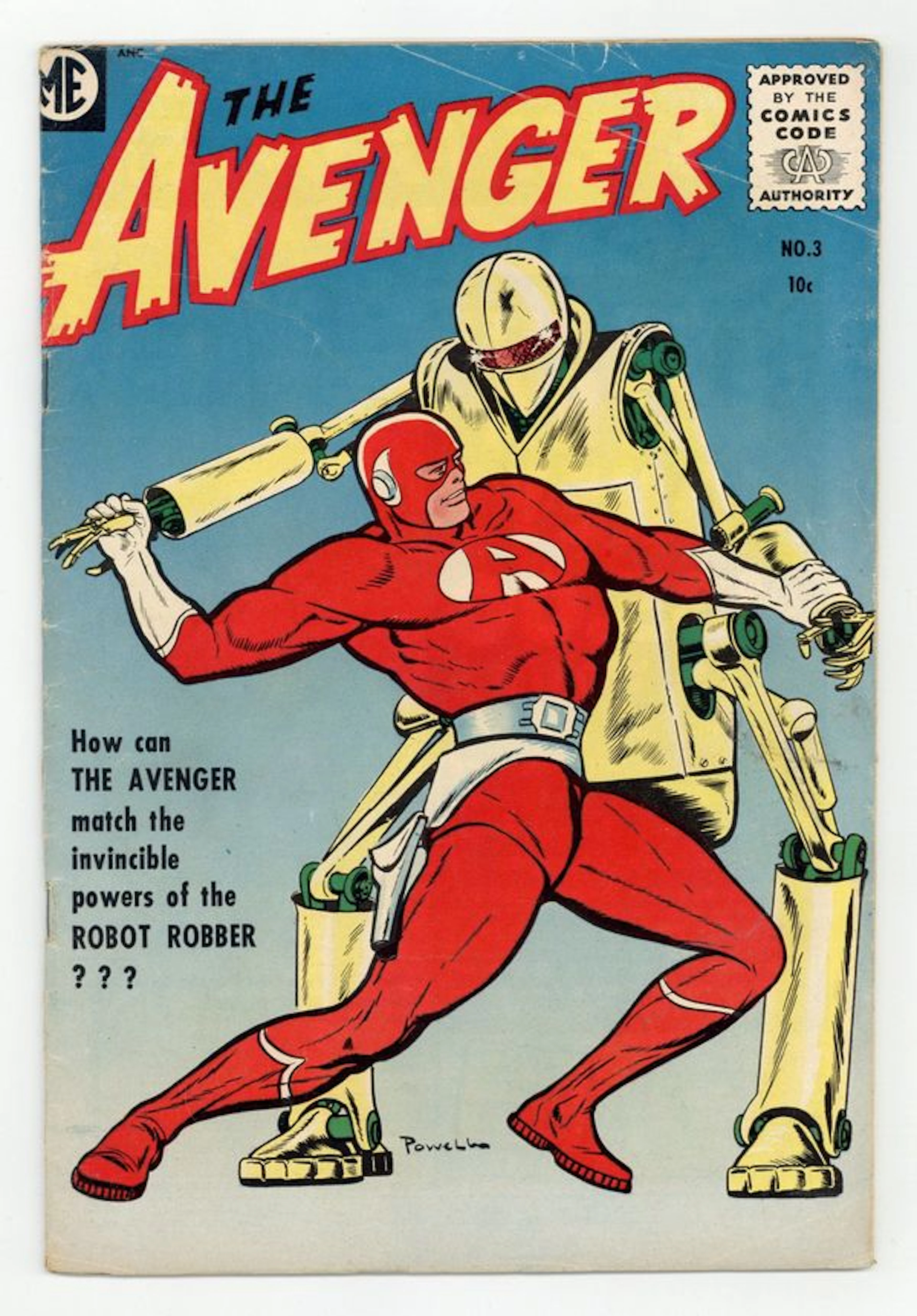 Avenger, The (1955 ME) 3 VG- 3.5