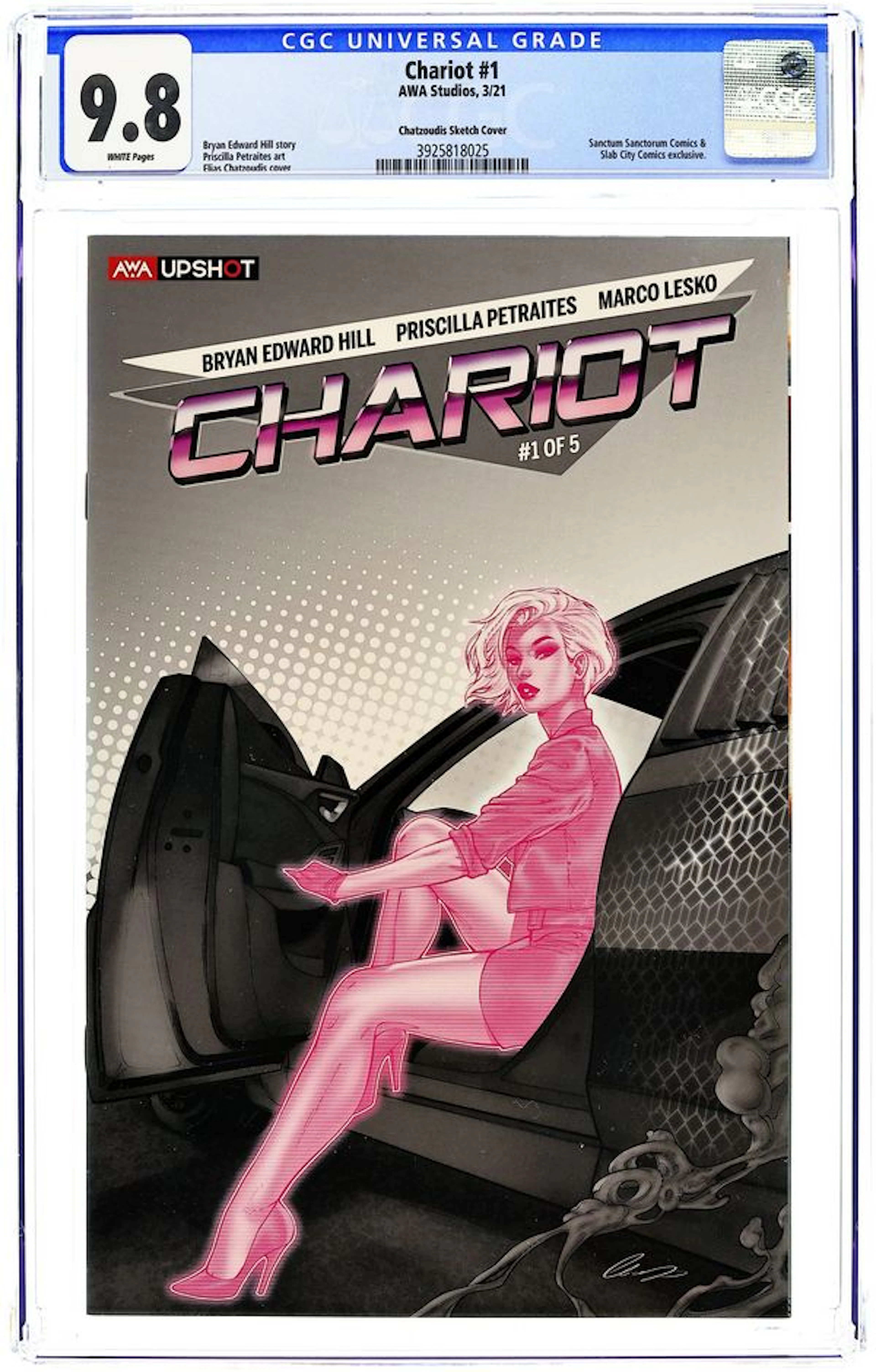 Chariot (2021 AWA) 1SANCTUM.B CGC 9.8