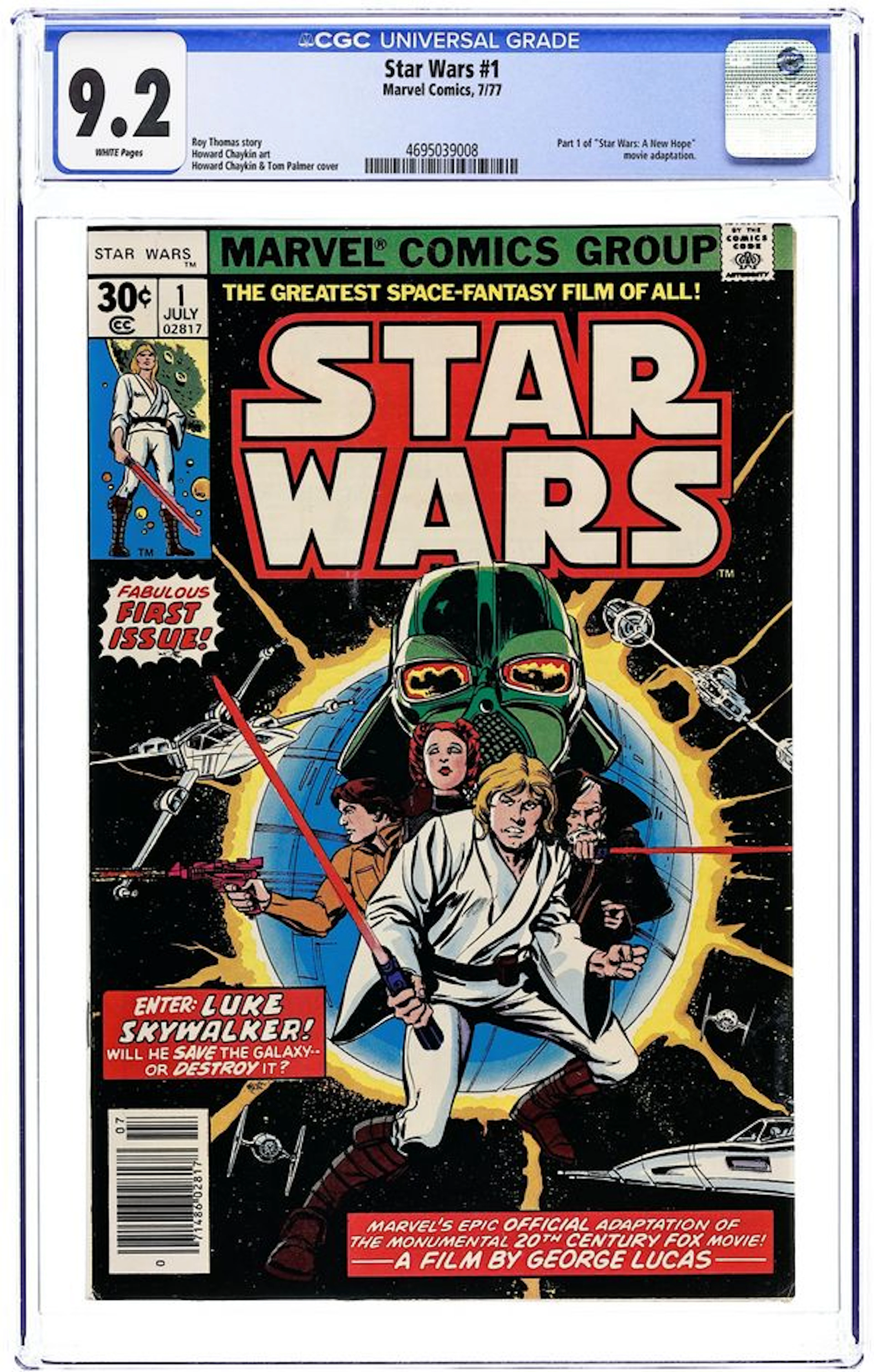 Star Wars (1977 Marvel) 1 CGC 9.2