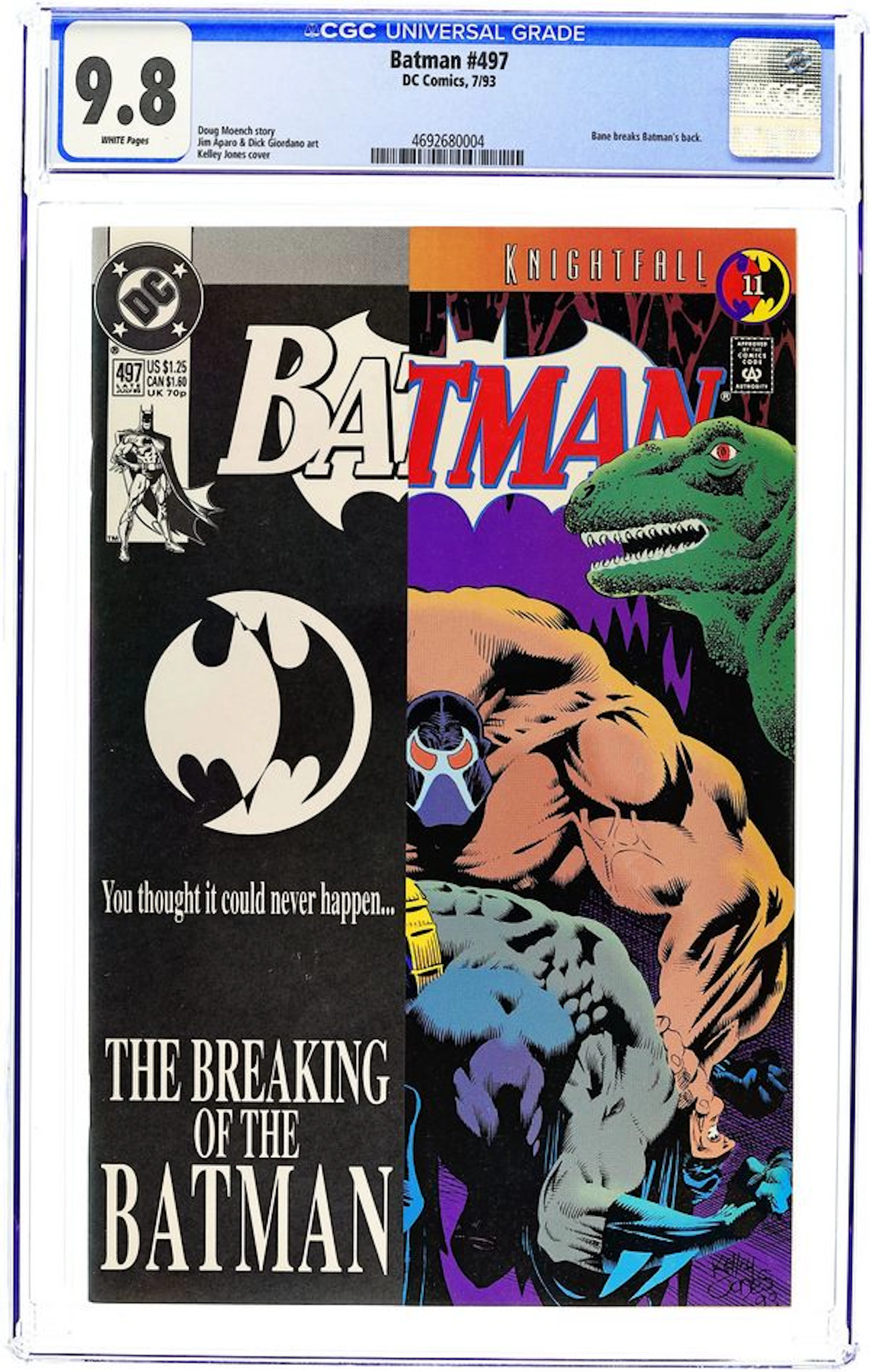 Batman (1940) 497 CGC 9.8