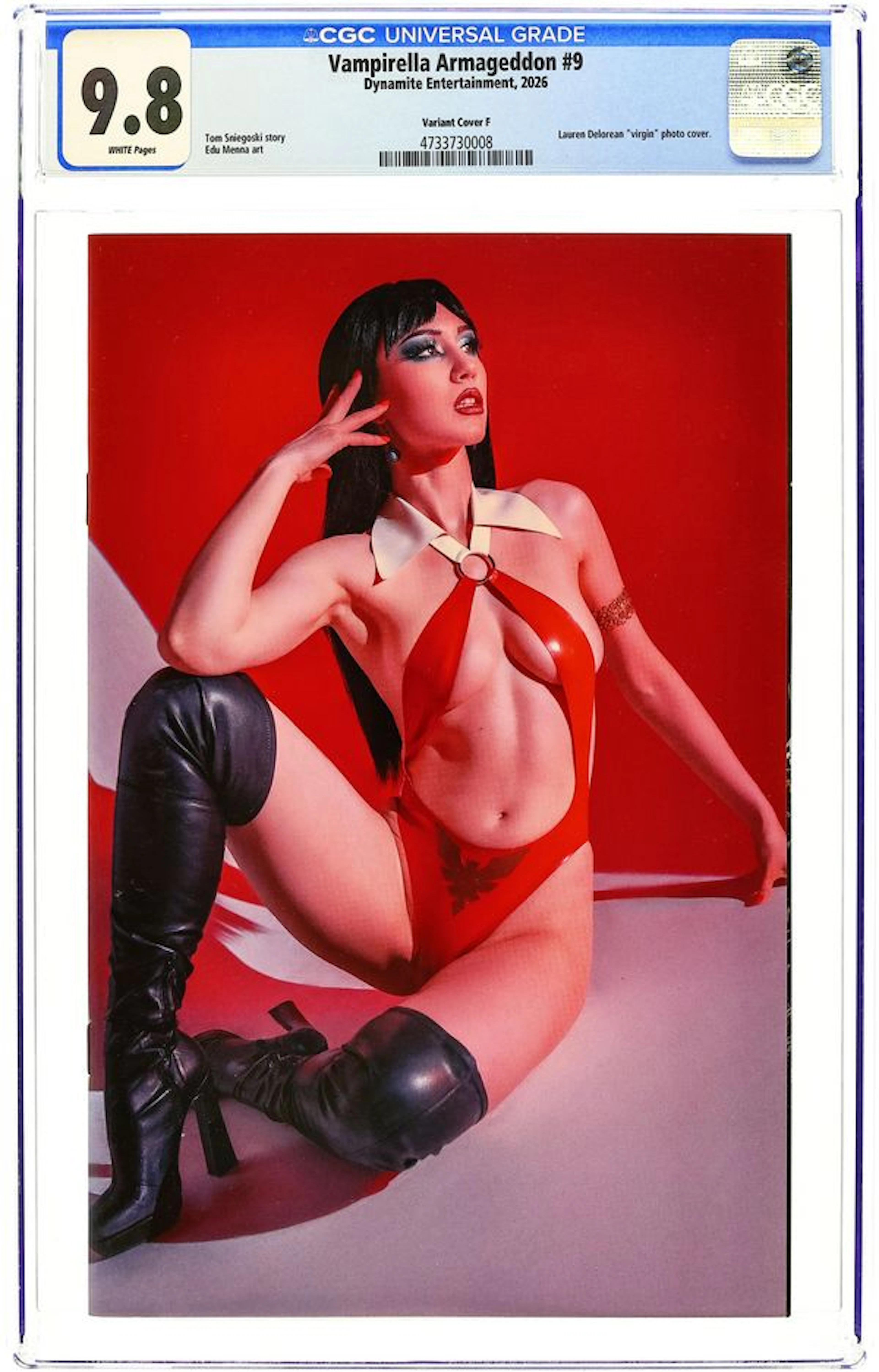 Vampirella Armageddon (2025 Dynamite) 9F CGC 9.8
