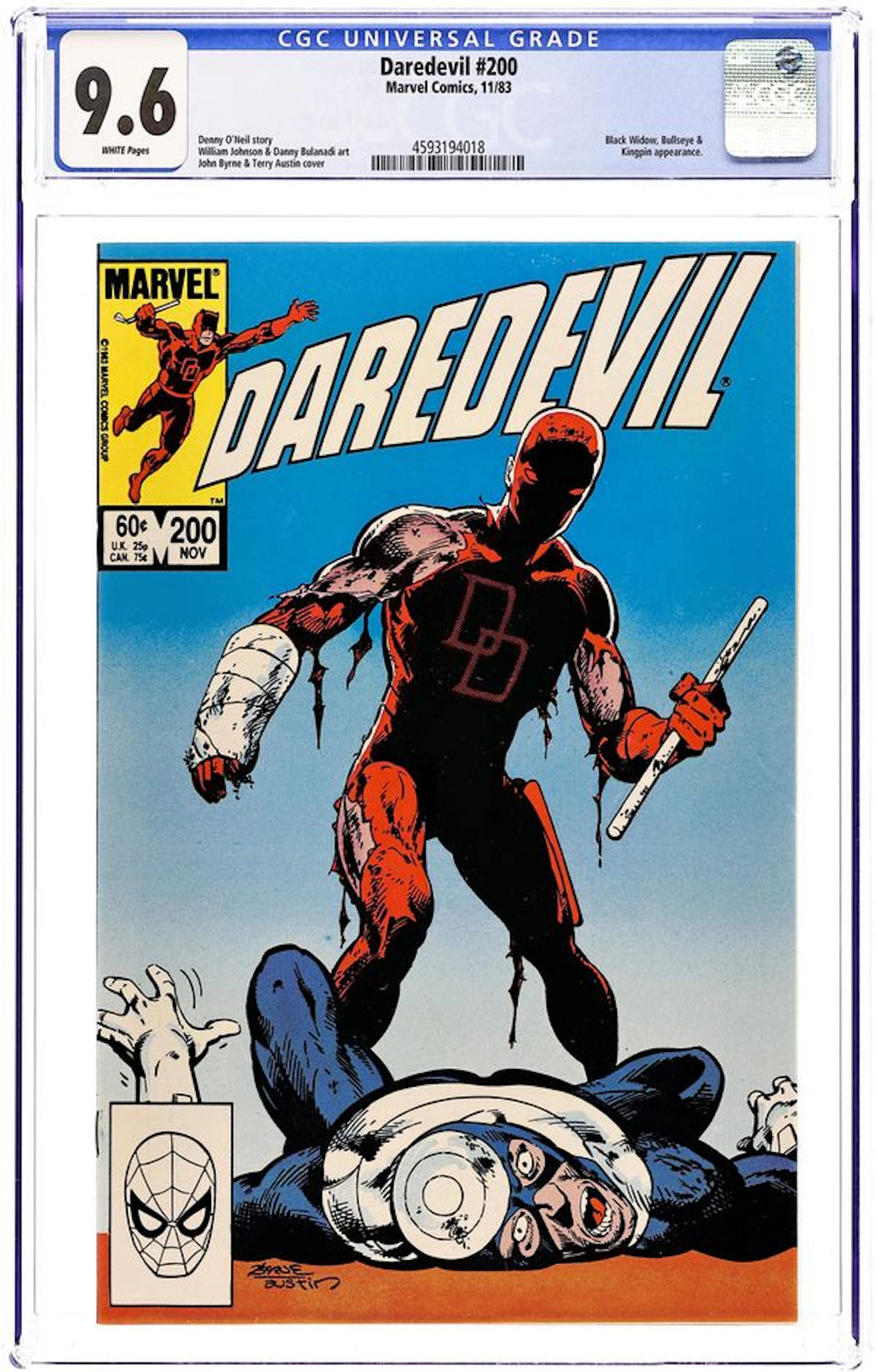 Daredevil (1964 1st Series) 200D CGC 9.6