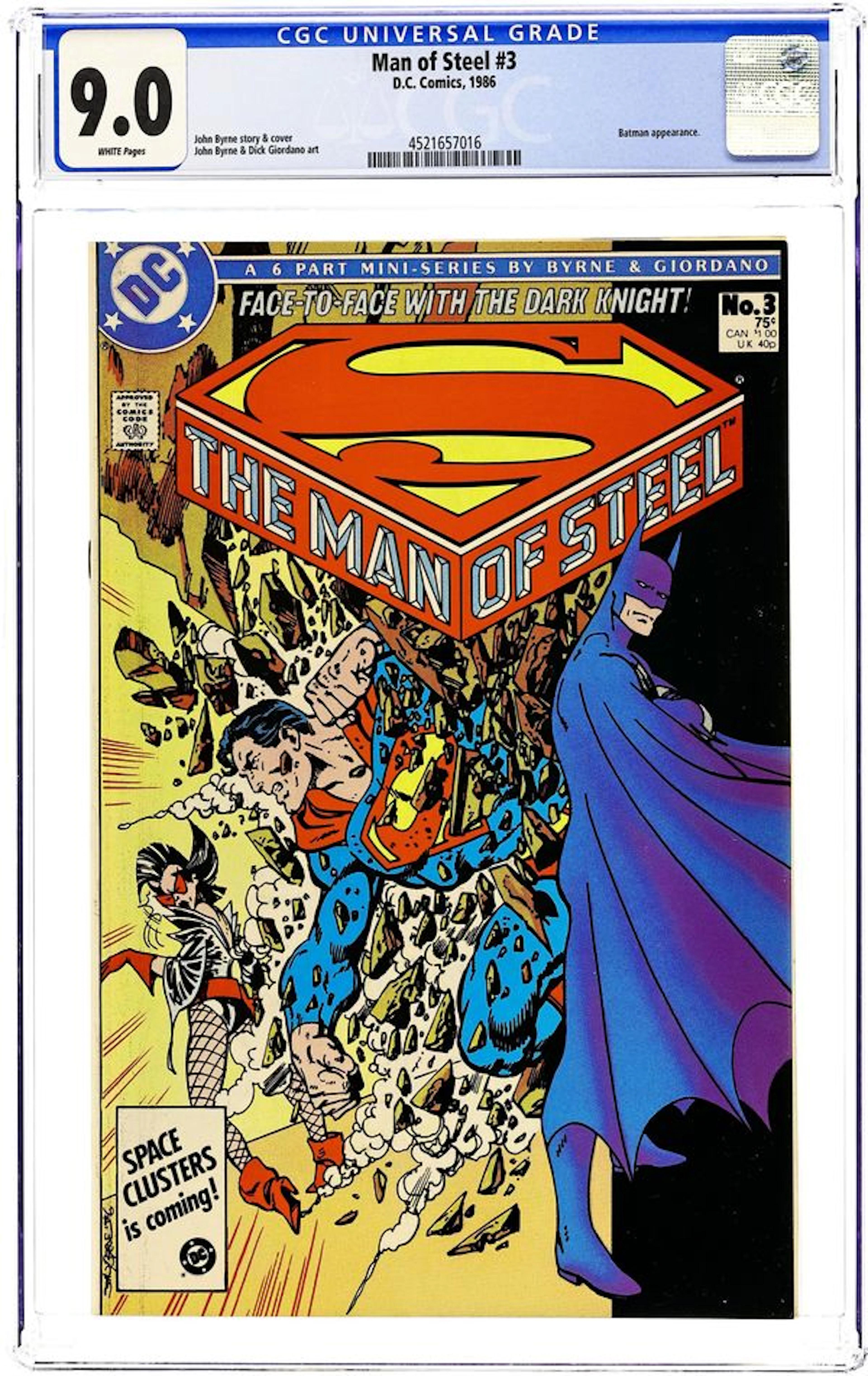 Man of Steel (1986) 3 CGC 9.0
