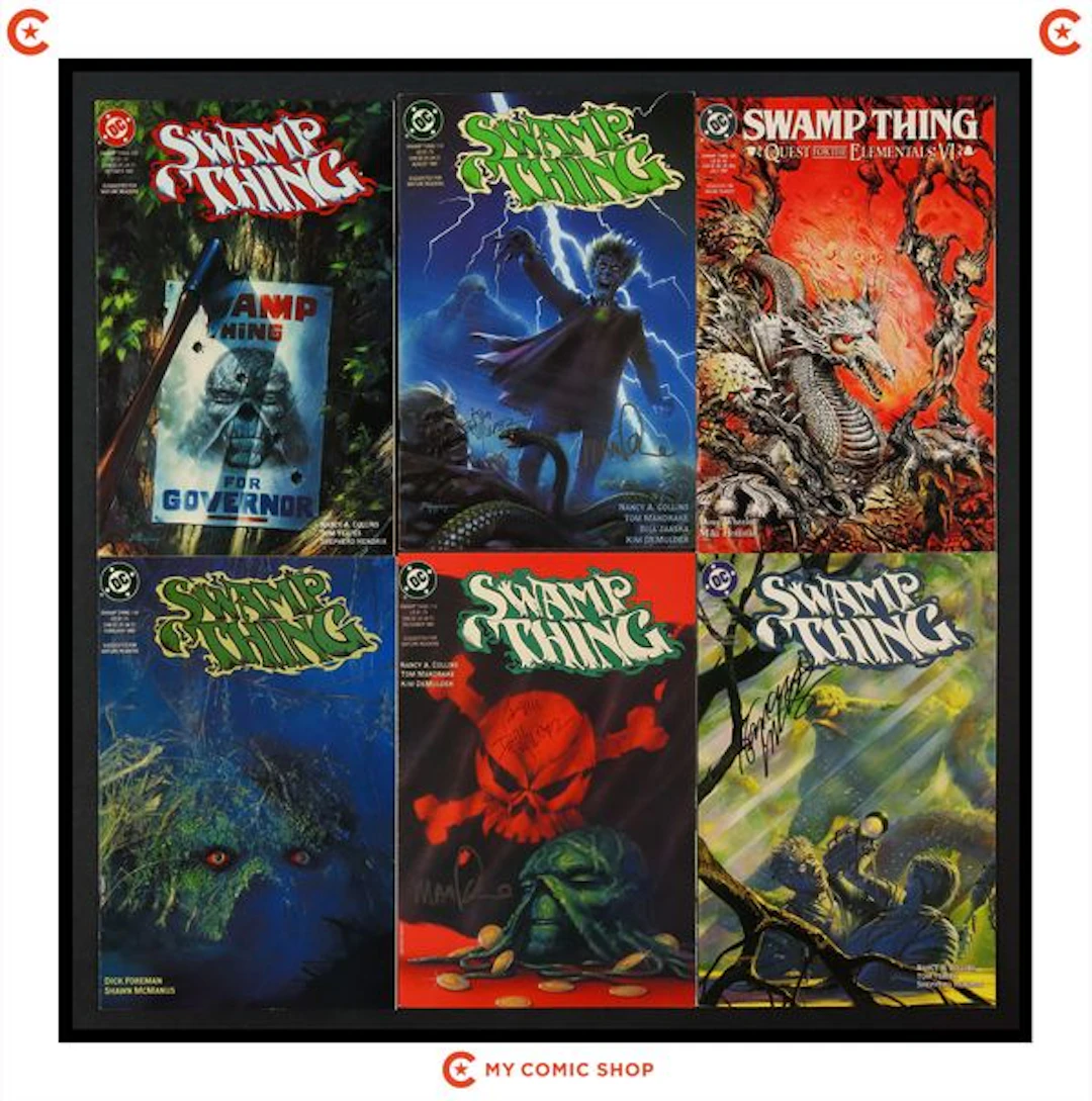 Swamp Thing Autograph Lot of 9