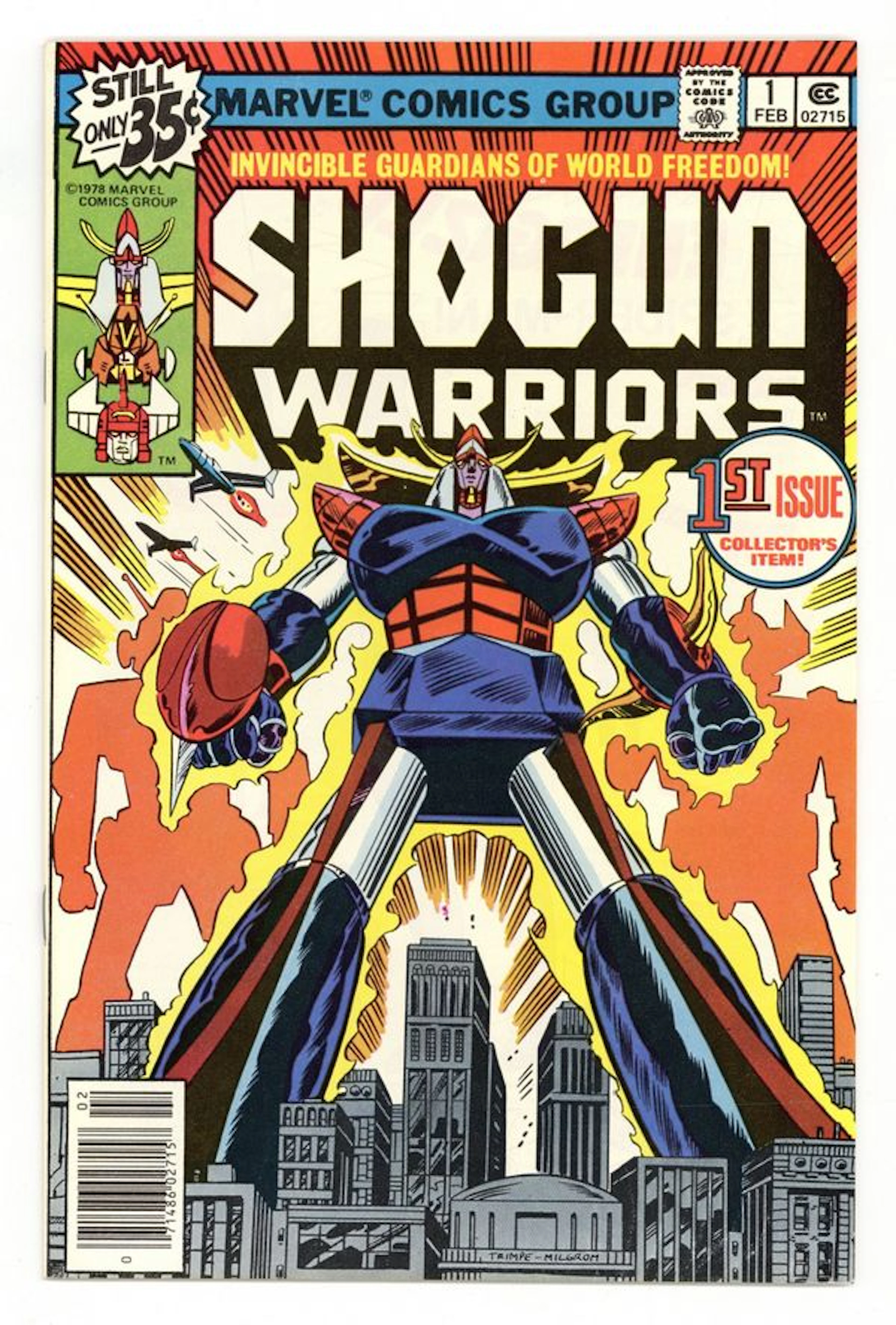 Shogun Warriors (1979) 1 VF/NM 9.0