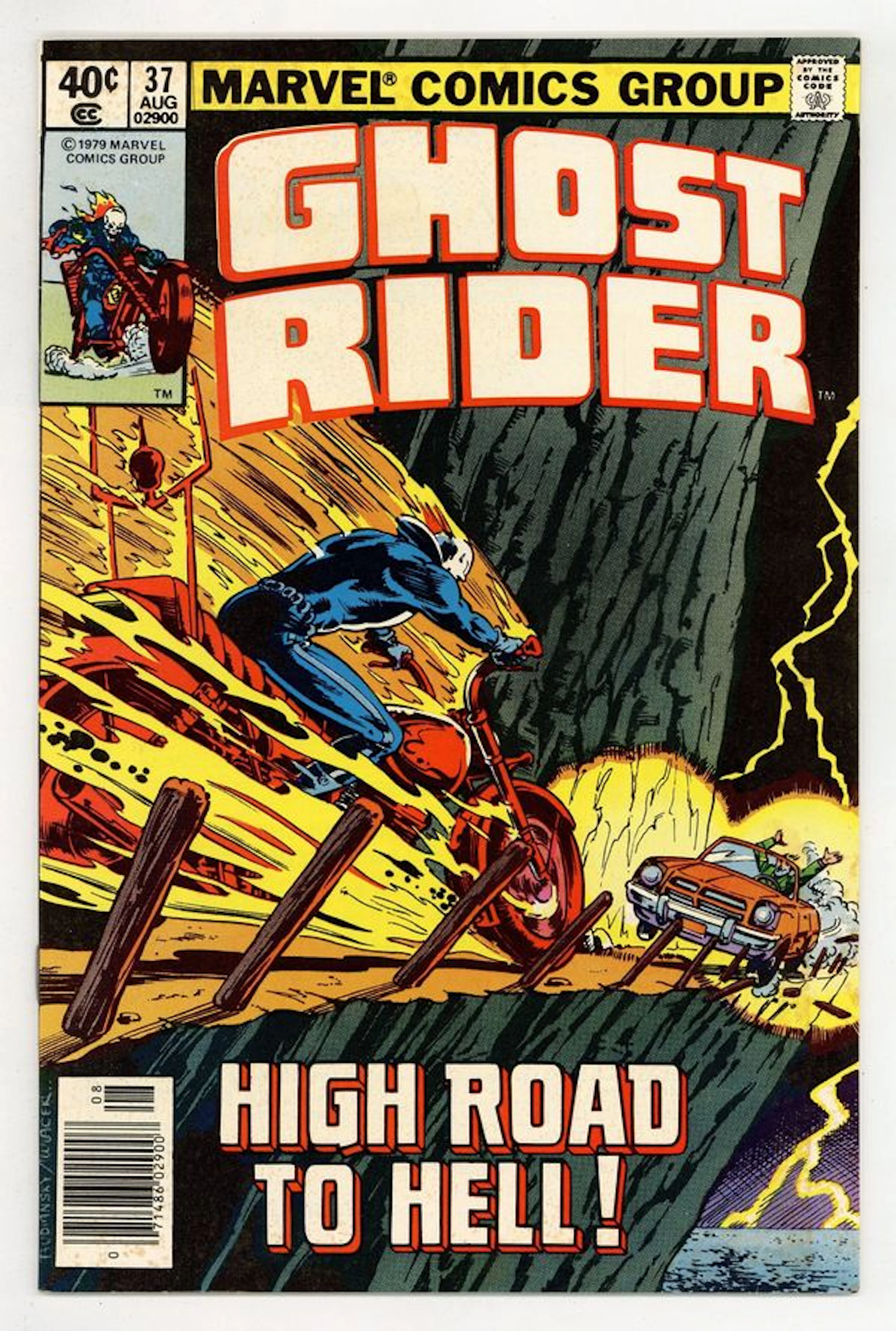Ghost Rider (1973 1st Series) 37N FN- 5.5