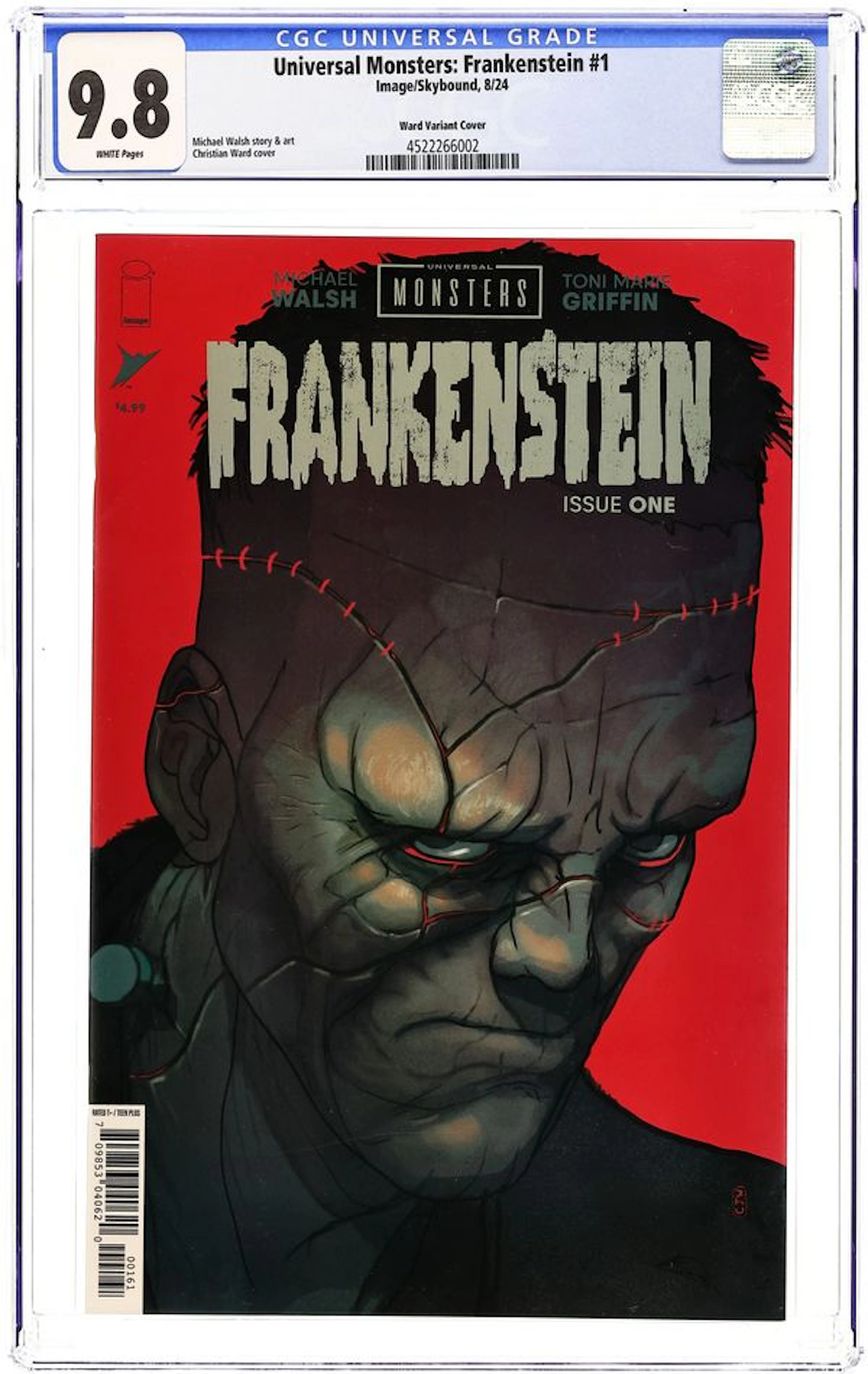 Universal Monsters Frankenstein (2024 Image) 1F CGC 9.8