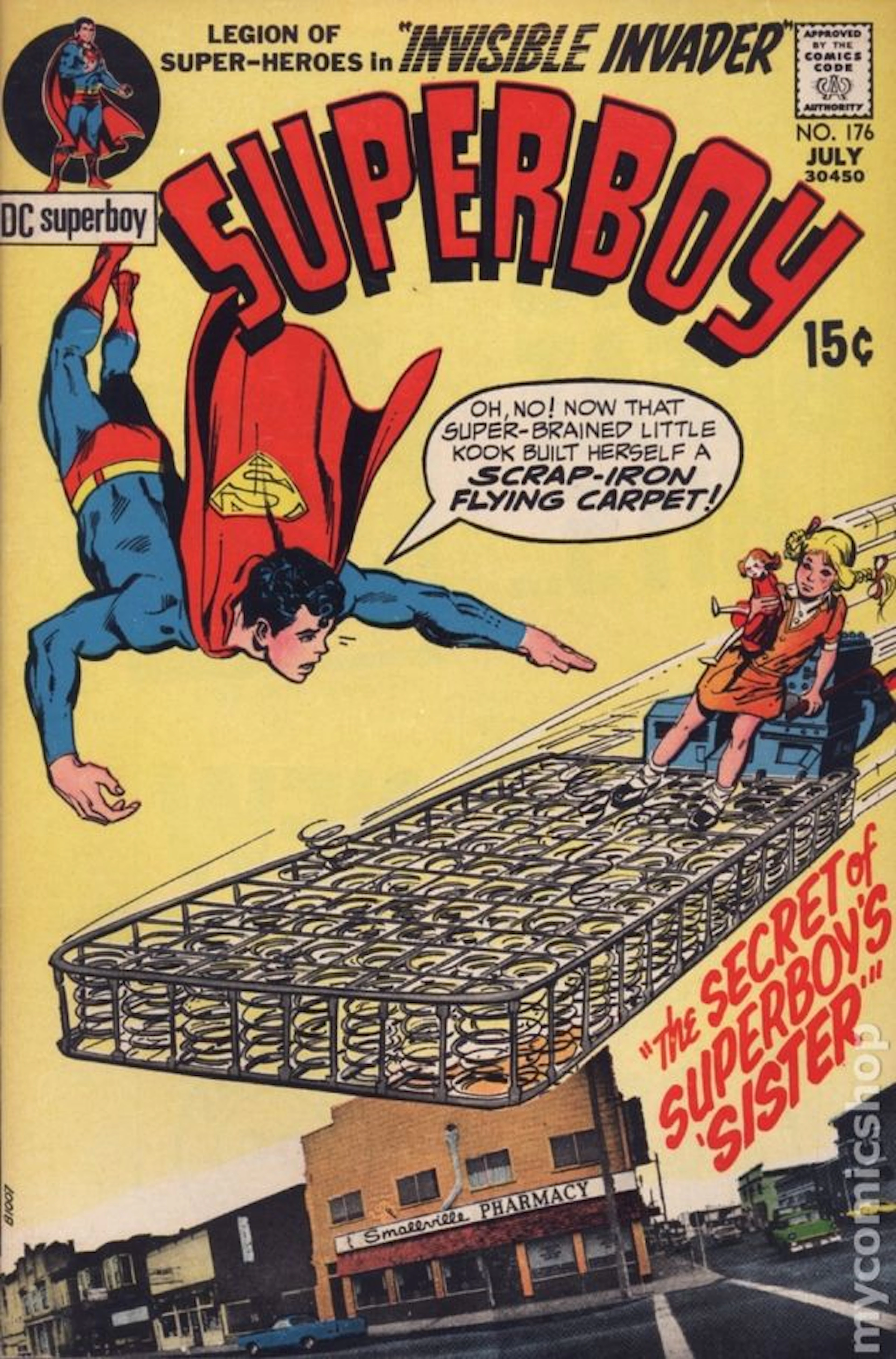 Superboy (1949-1979 1st Series DC) 176 VG+ 4.5
