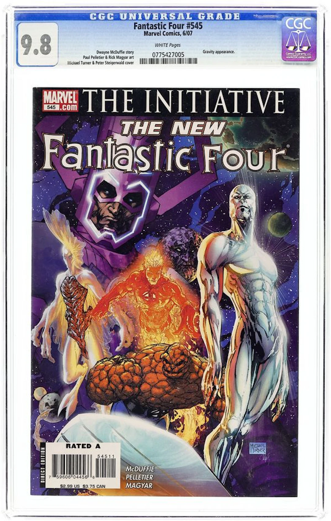 Fantastic Four (1998 3rd Series) 545 CGC 9.8
