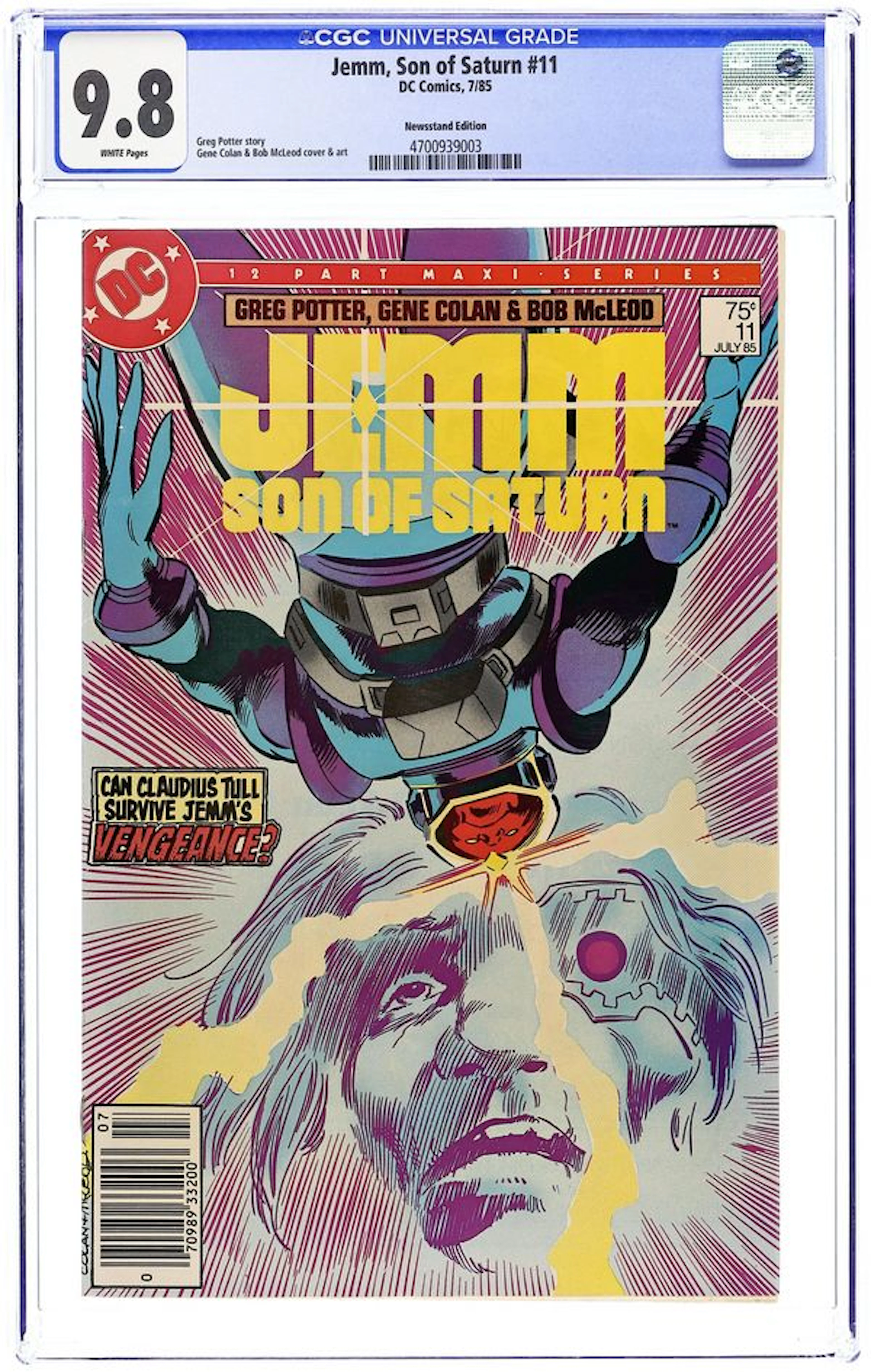Jemm Son of Saturn (1984) 11N CGC 9.8