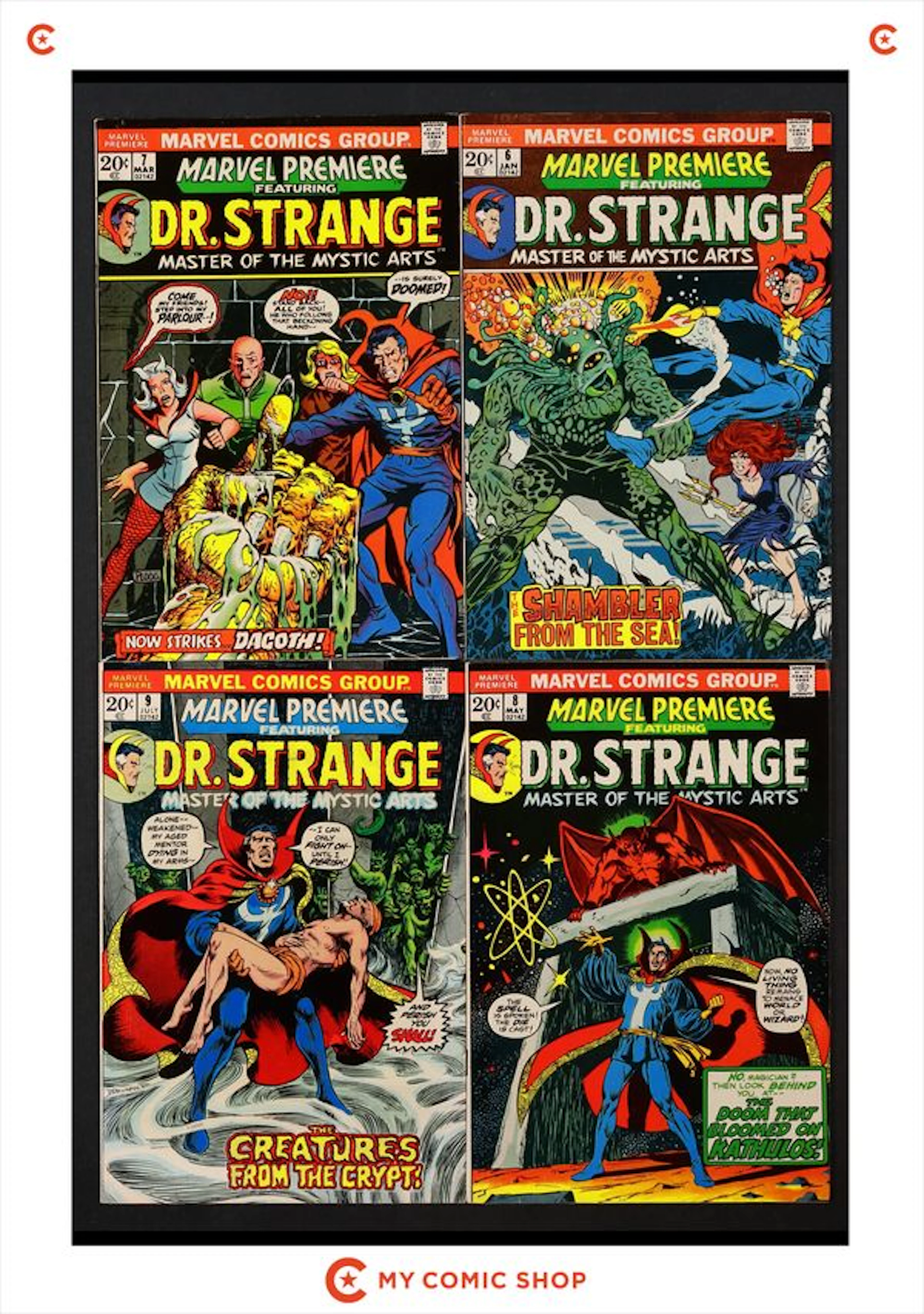 Marvel Premiere Lot of 4
