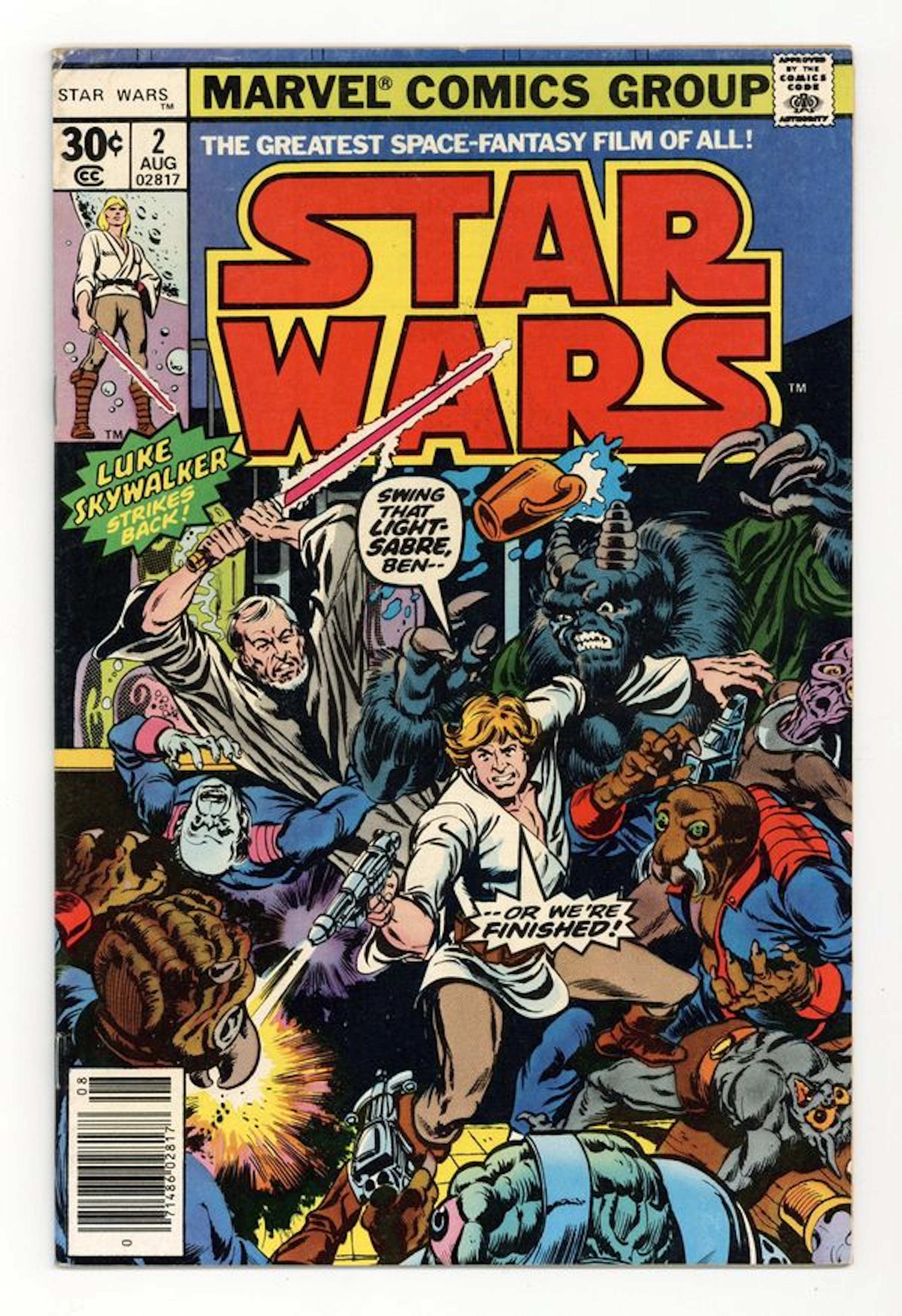 Star Wars (1977 Marvel) 2 VG+ 4.5 (R)