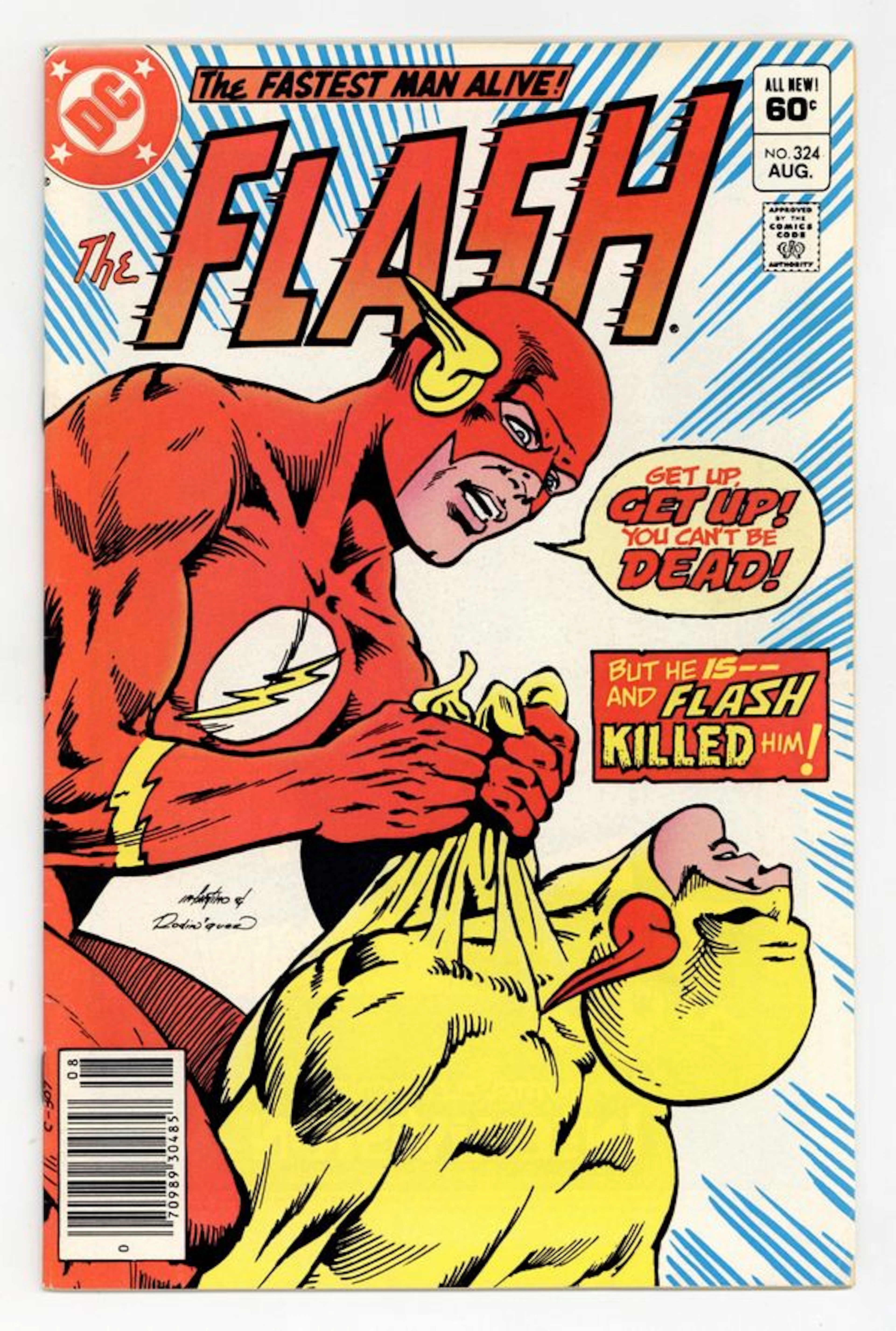 Flash (1959 1st Series DC) 324N FN- 5.5