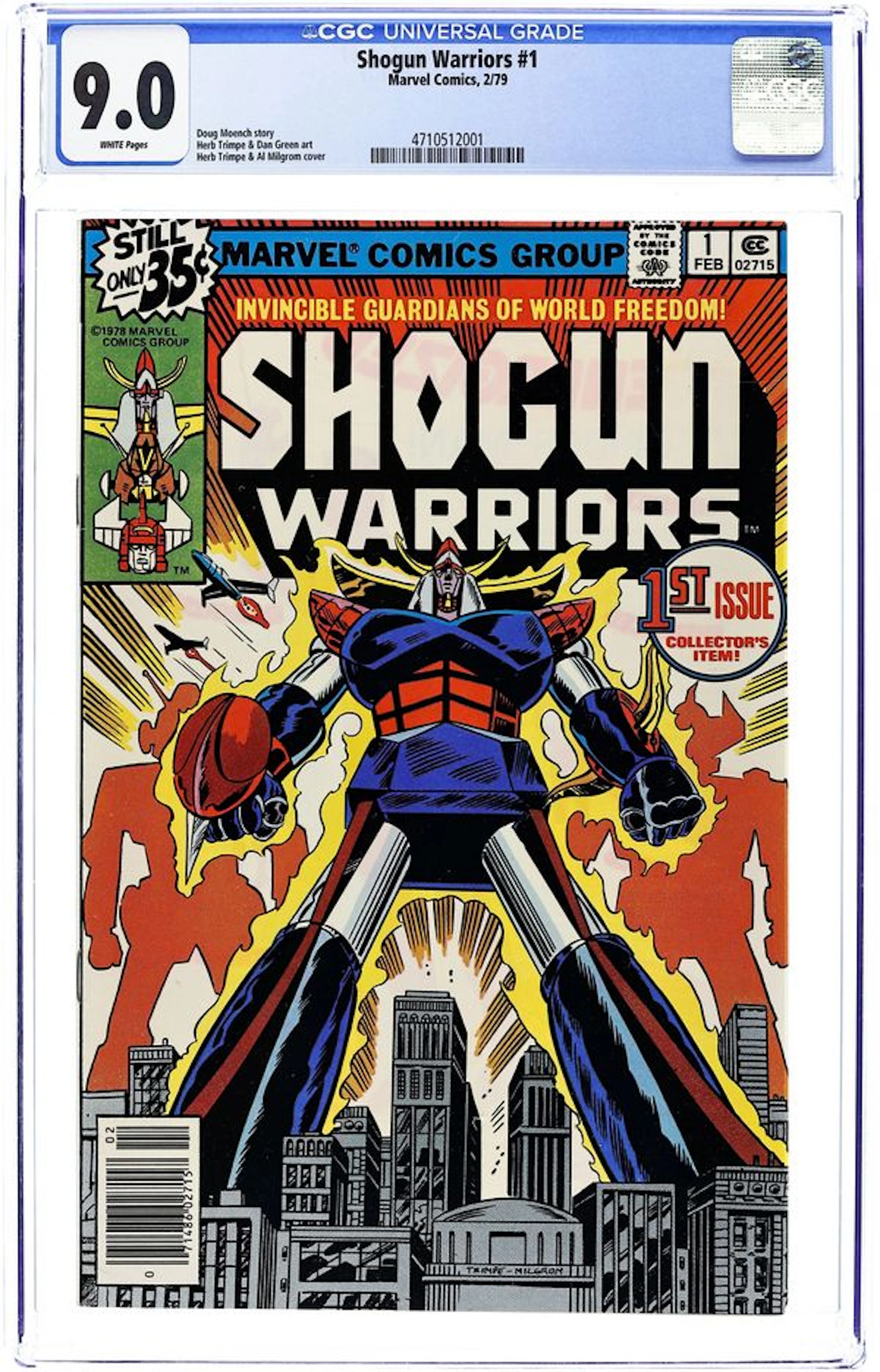 Shogun Warriors (1979) 1 CGC 9.0