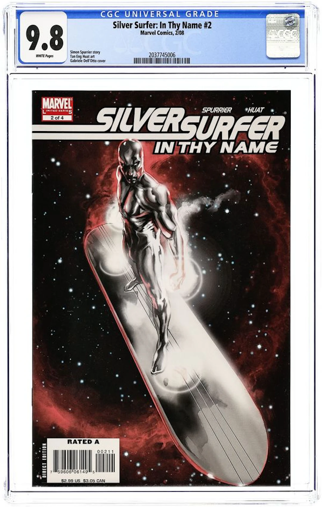 Silver Surfer In Thy Name (2007) 2 CGC 9.8