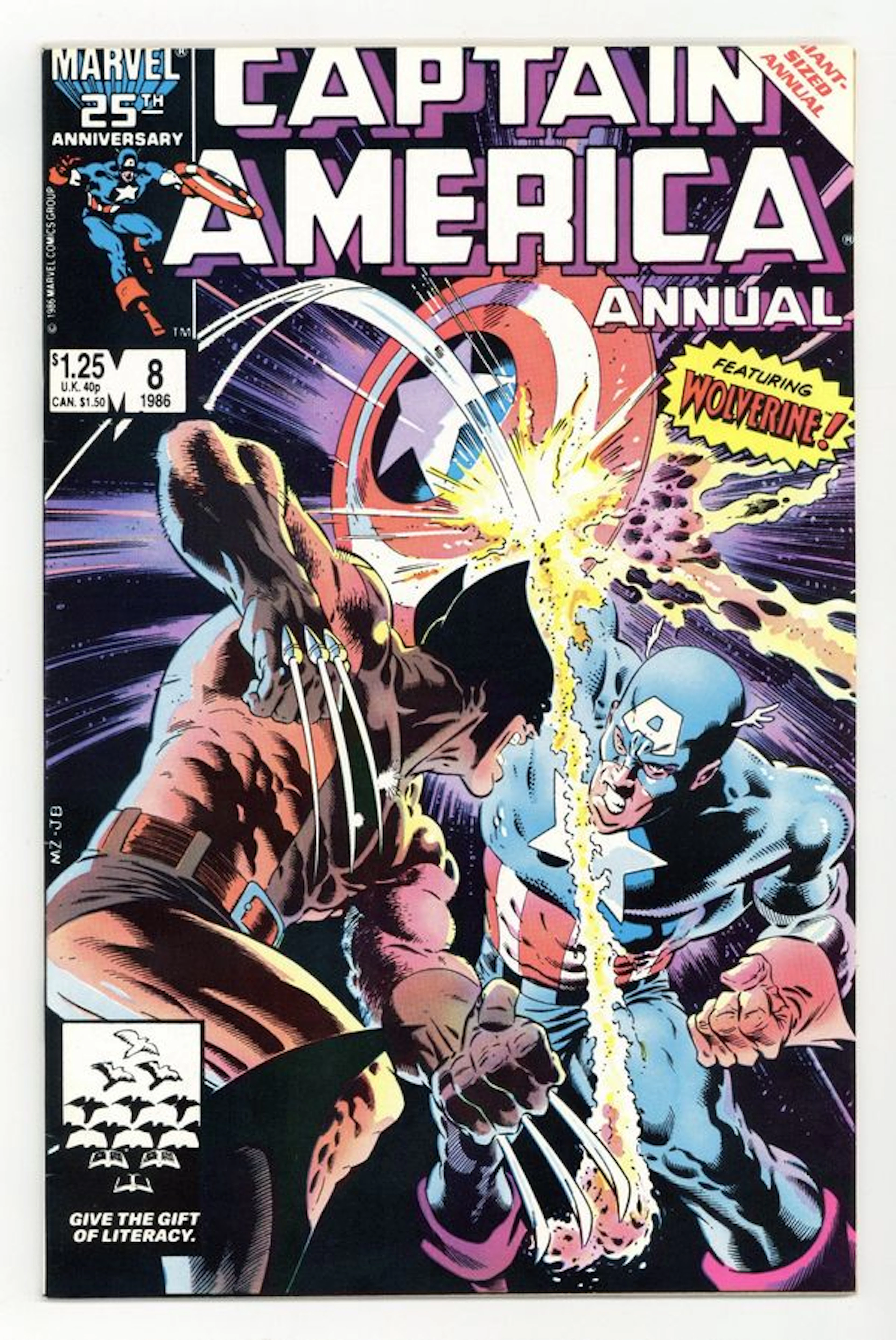 Captain America (1968 1st Series) Annual 8D FN/VF 7.0