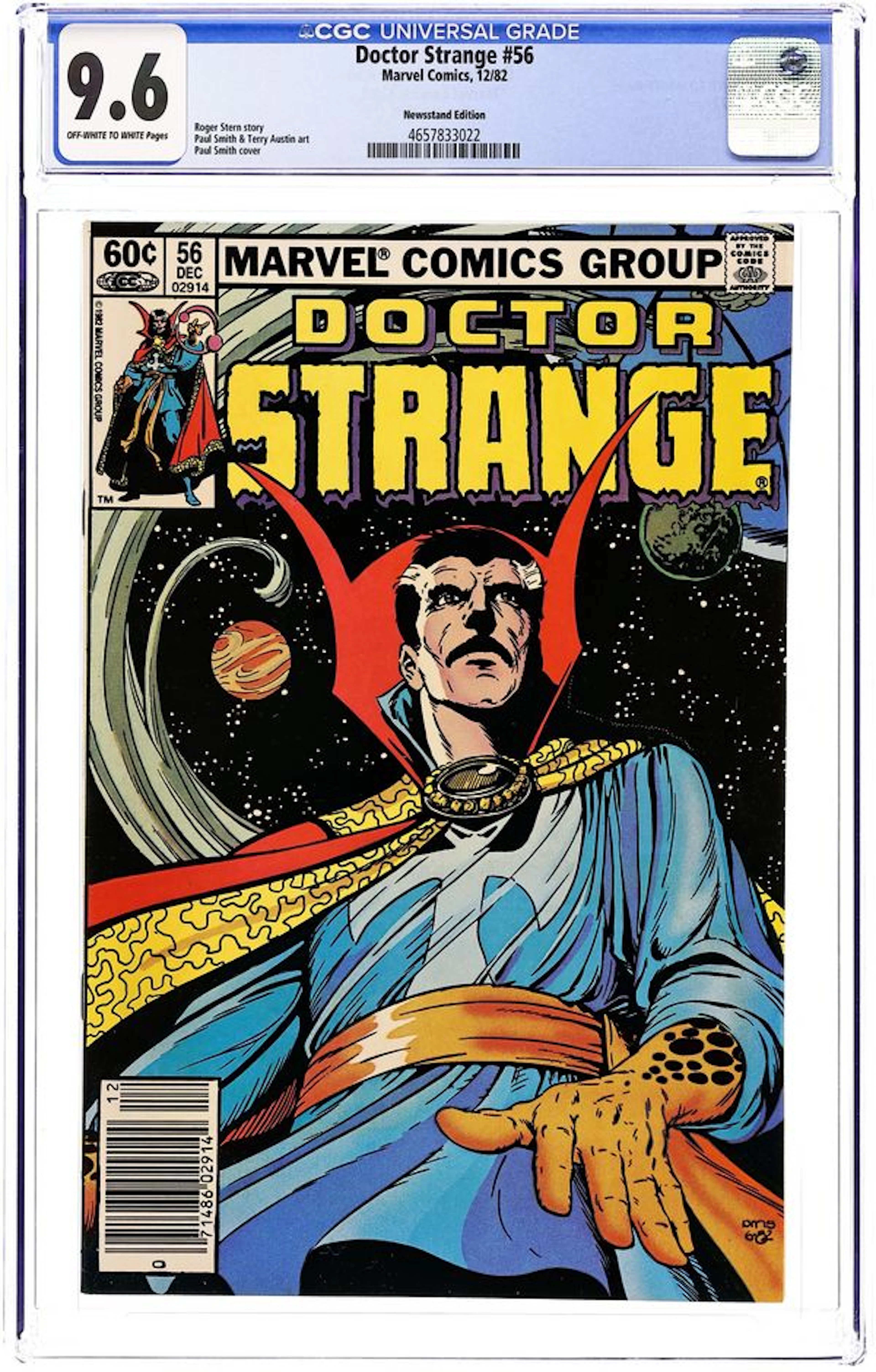 Doctor Strange (1974 2nd Series) 56N CGC 9.6