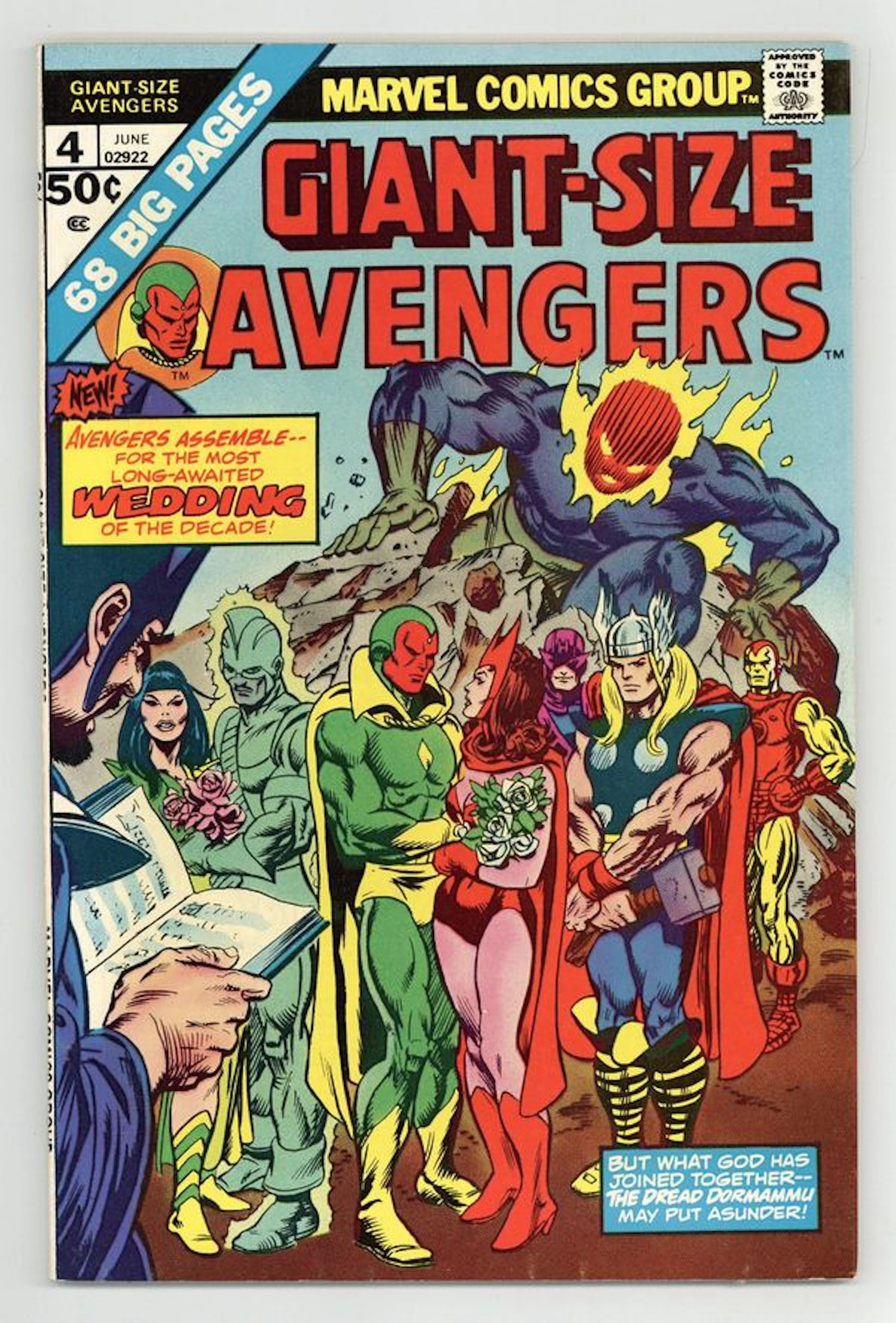 Giant Size Avengers (1974) 4 FN 6.0