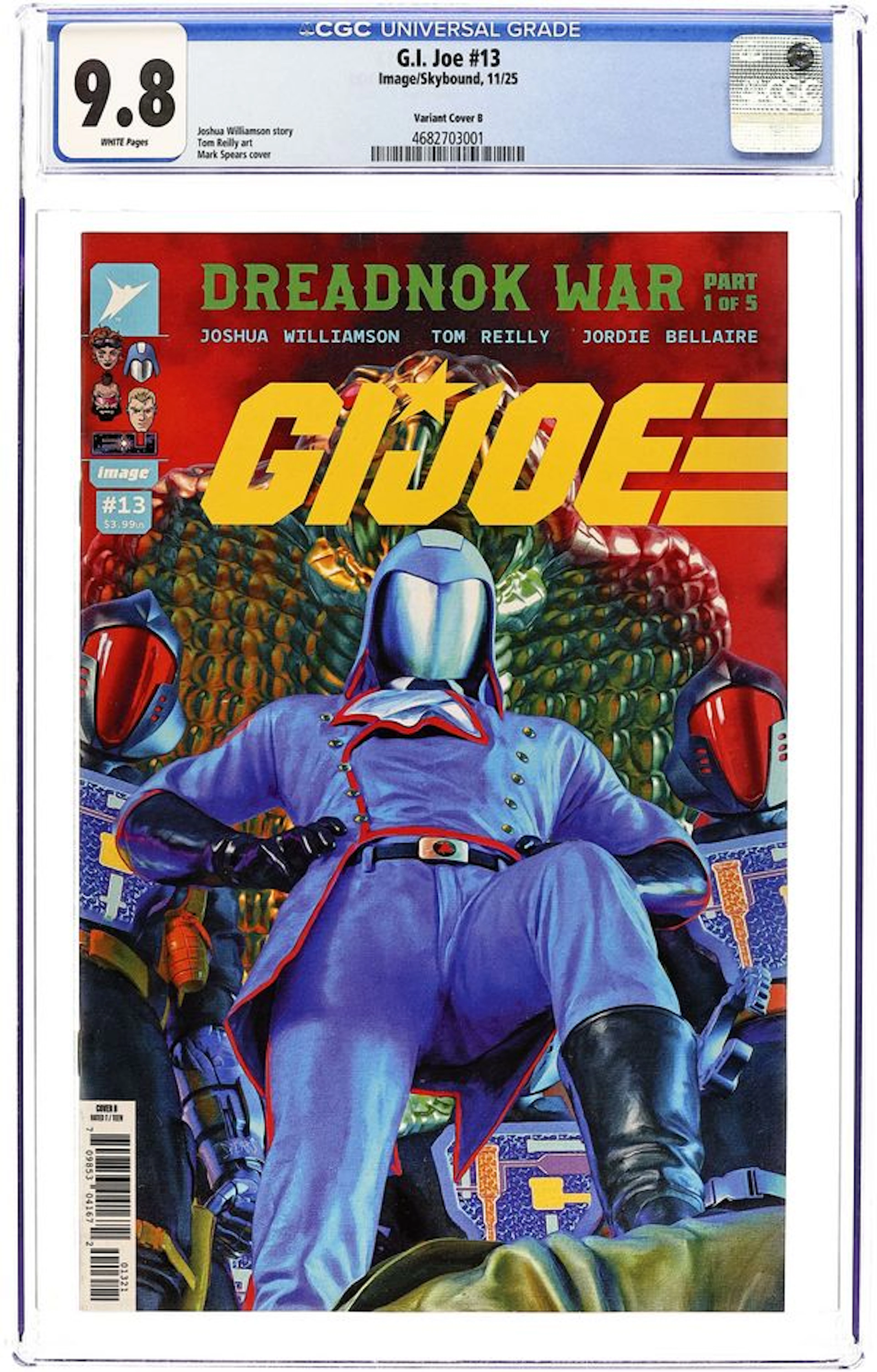 GI Joe (2024 Image) 13B CGC 9.8