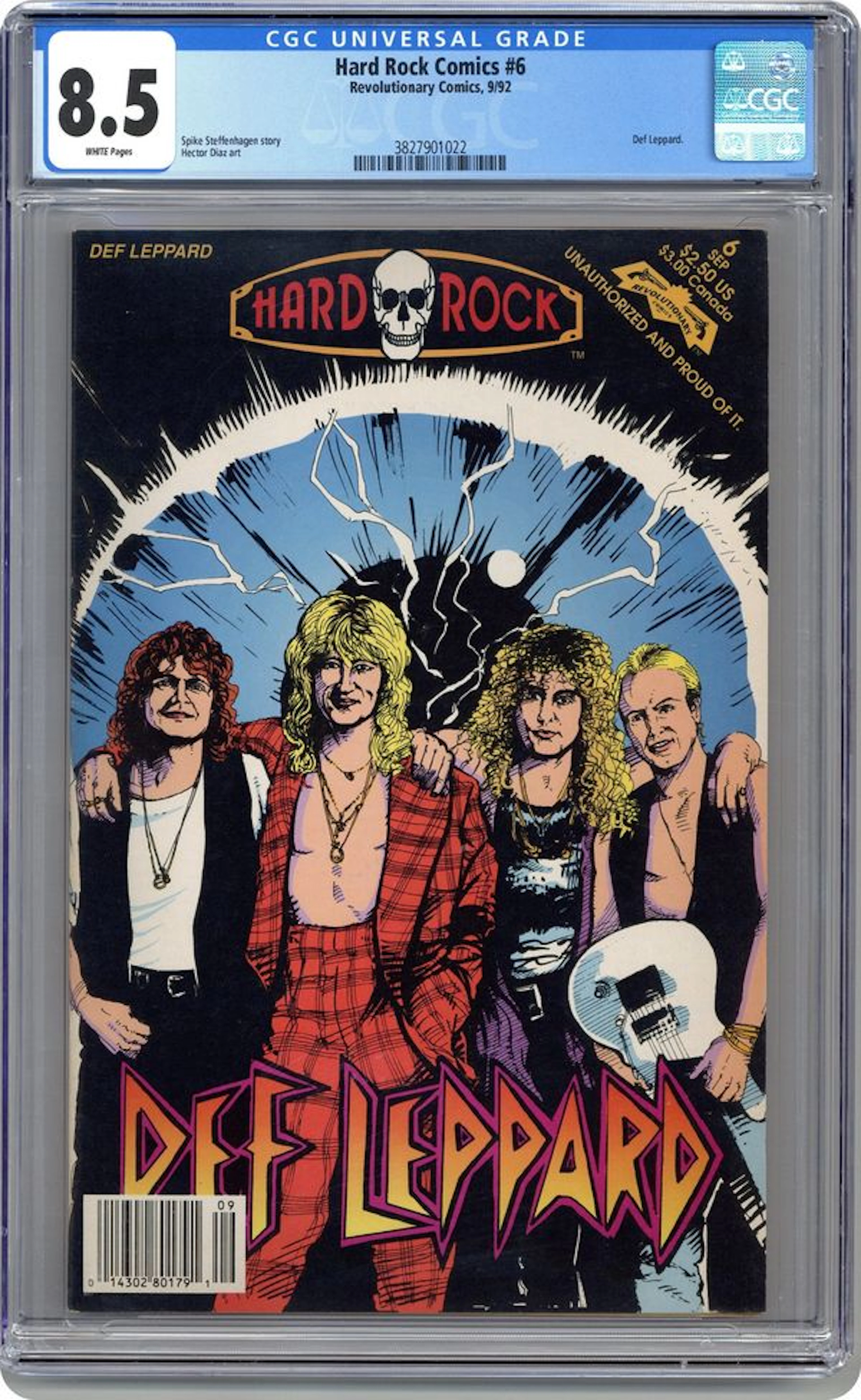 Hard Rock Comics (1992) 6 CGC 8.5