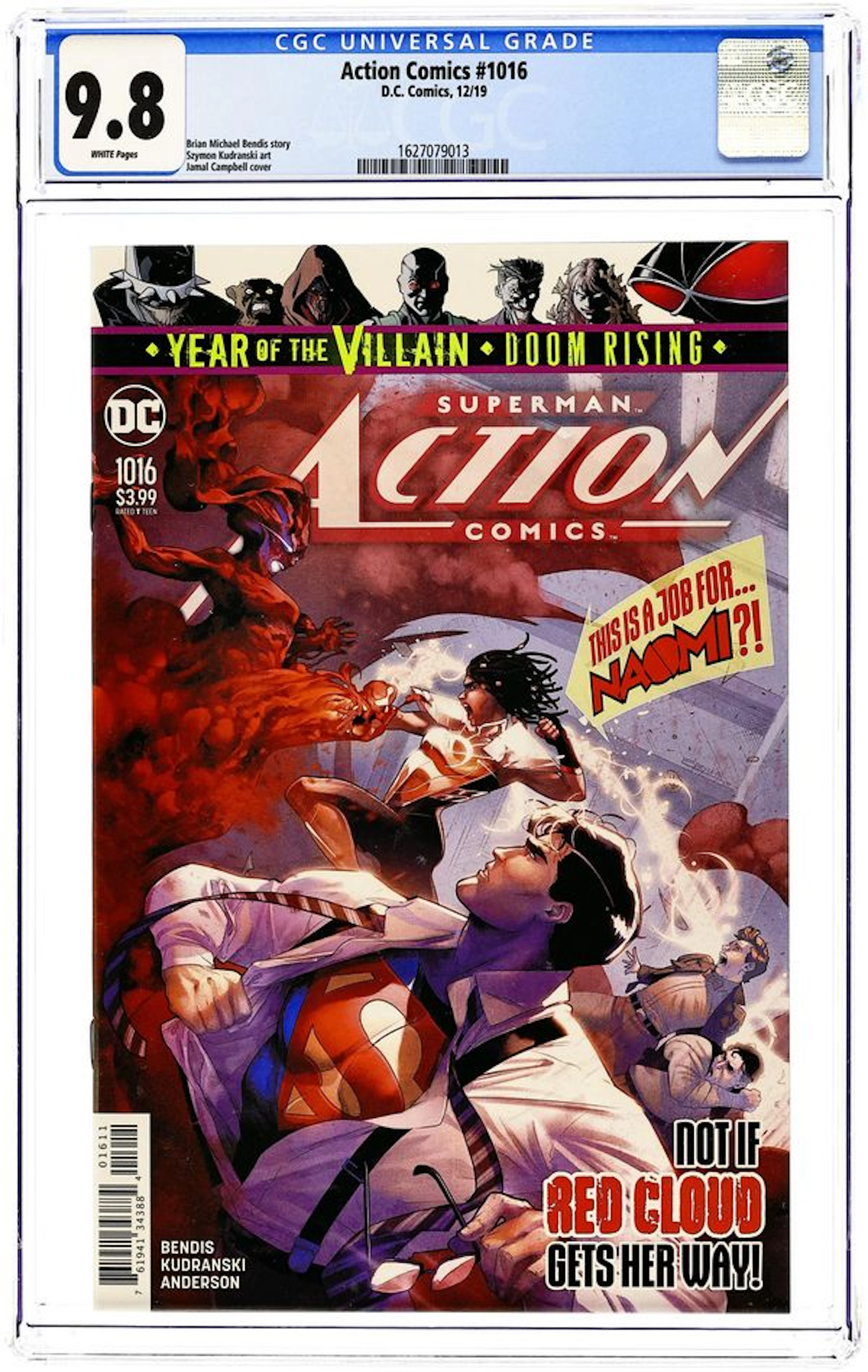 Action Comics (2016 3rd Series) 1016A CGC 9.8