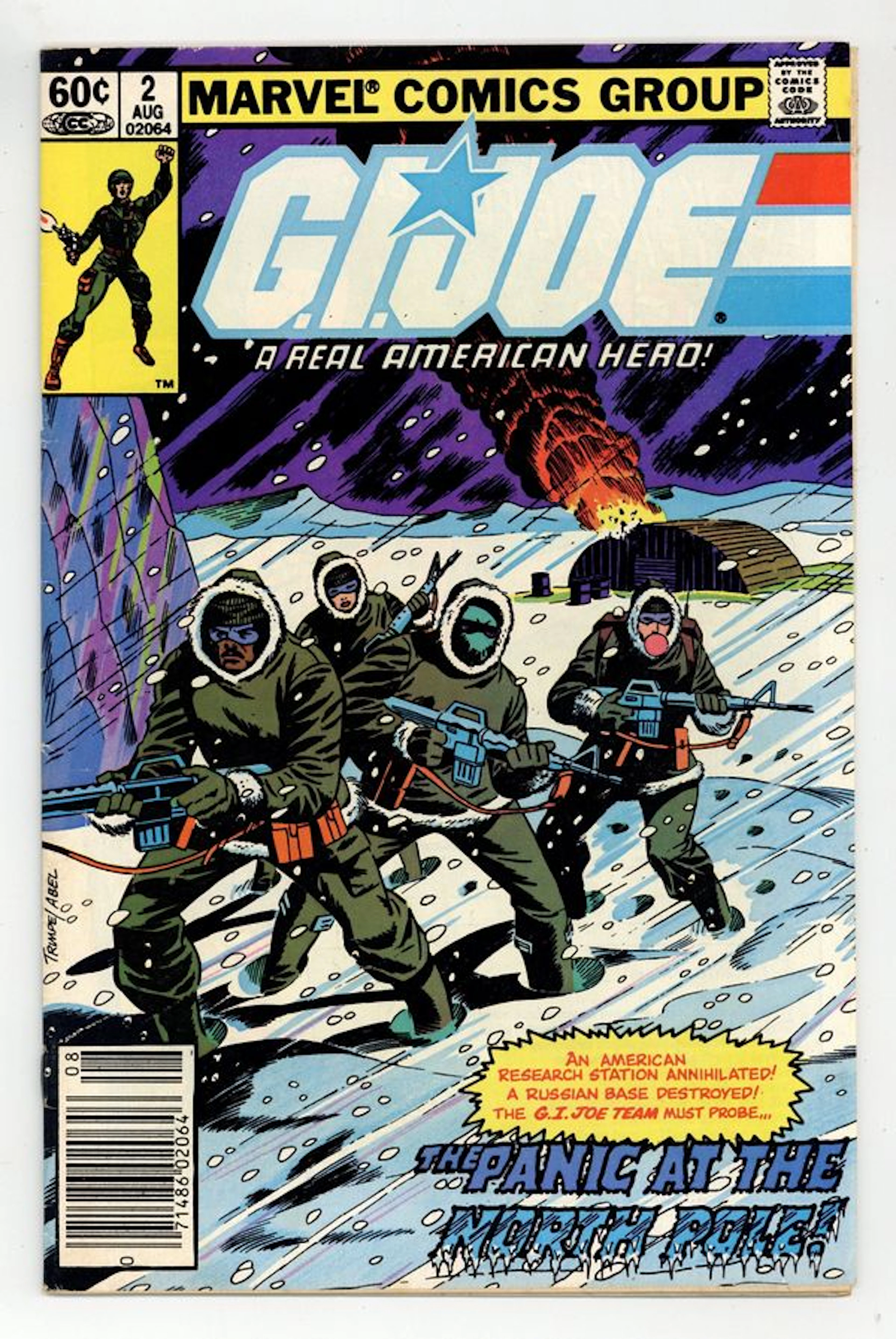 GI Joe A Real American Hero (1982 Marvel) 2N VG/FN 5.0